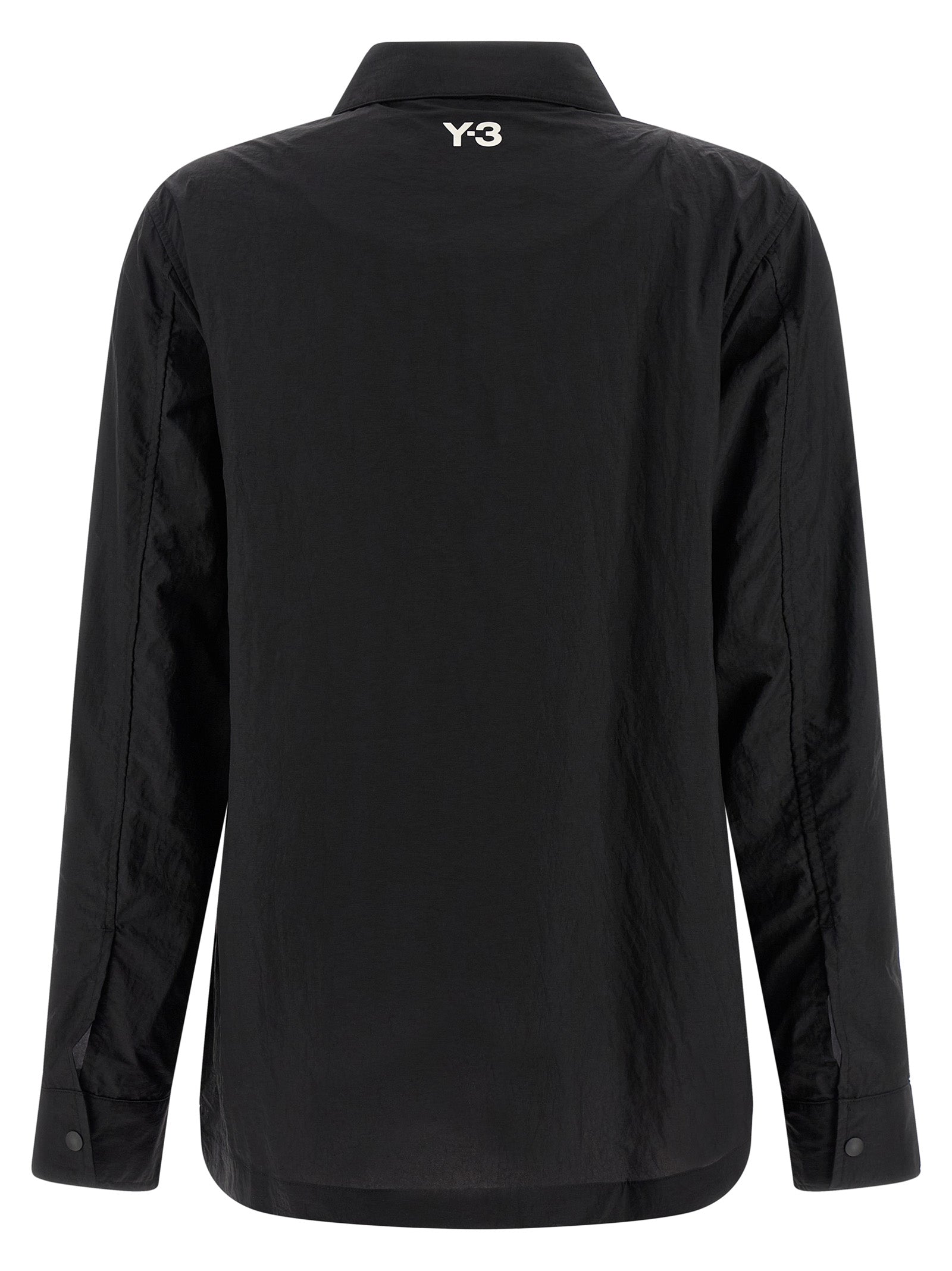 W RE 3S overshirt Black Polyamide Down Jacket, Parka, Casual Jackets