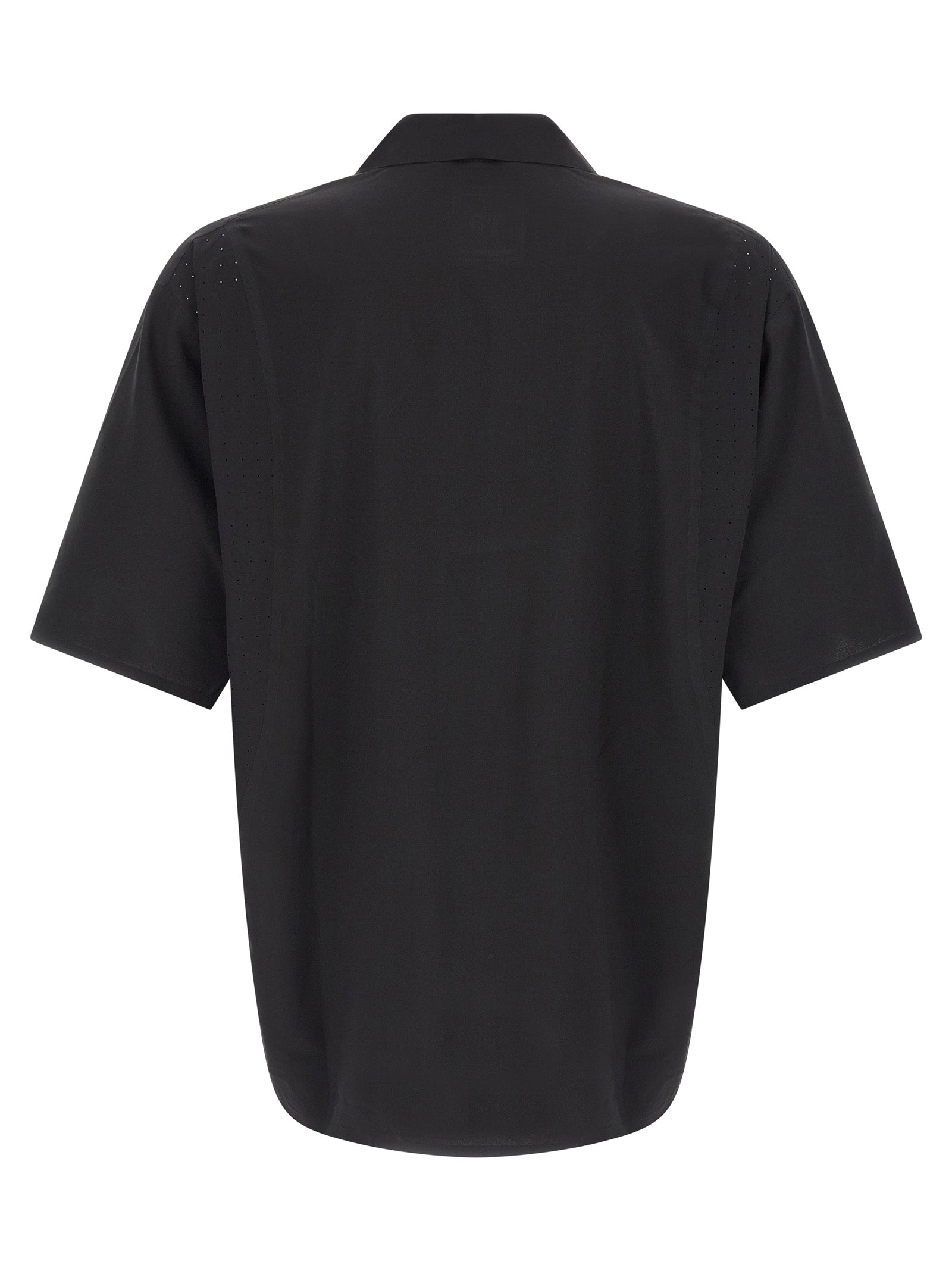 Vinyl logo shirt Black Polyester Shirt, Blouse