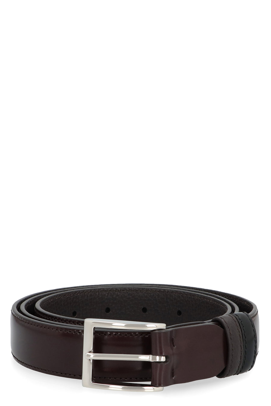 Reversible Leather Belt Brown Calf