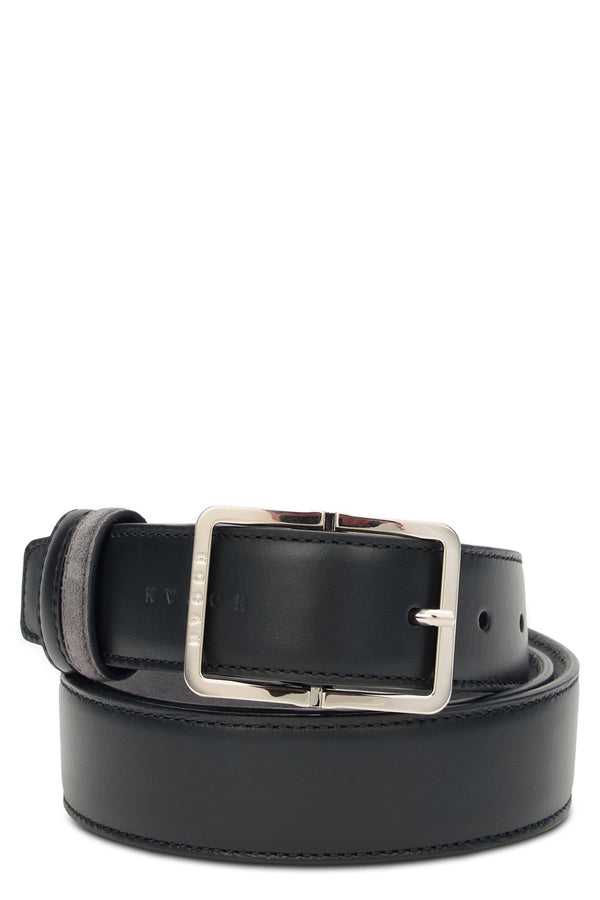 Leather Belt Black Calfskin