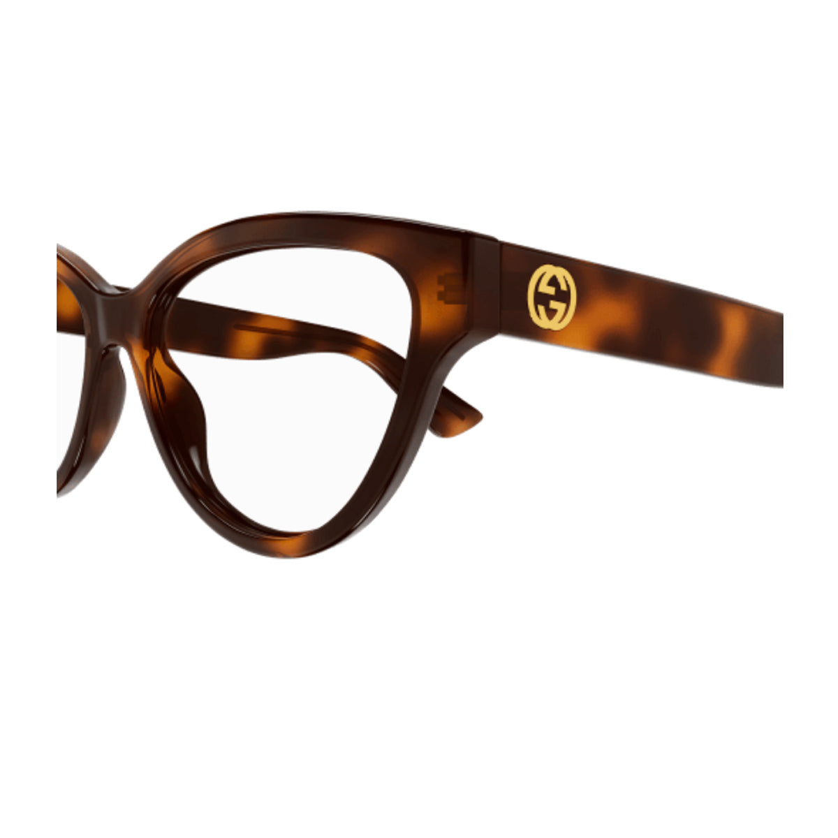 Gucci GG1581O Linea GG LOGO 002 Havana Marrone Acetate Injected Occhiali Da Vista