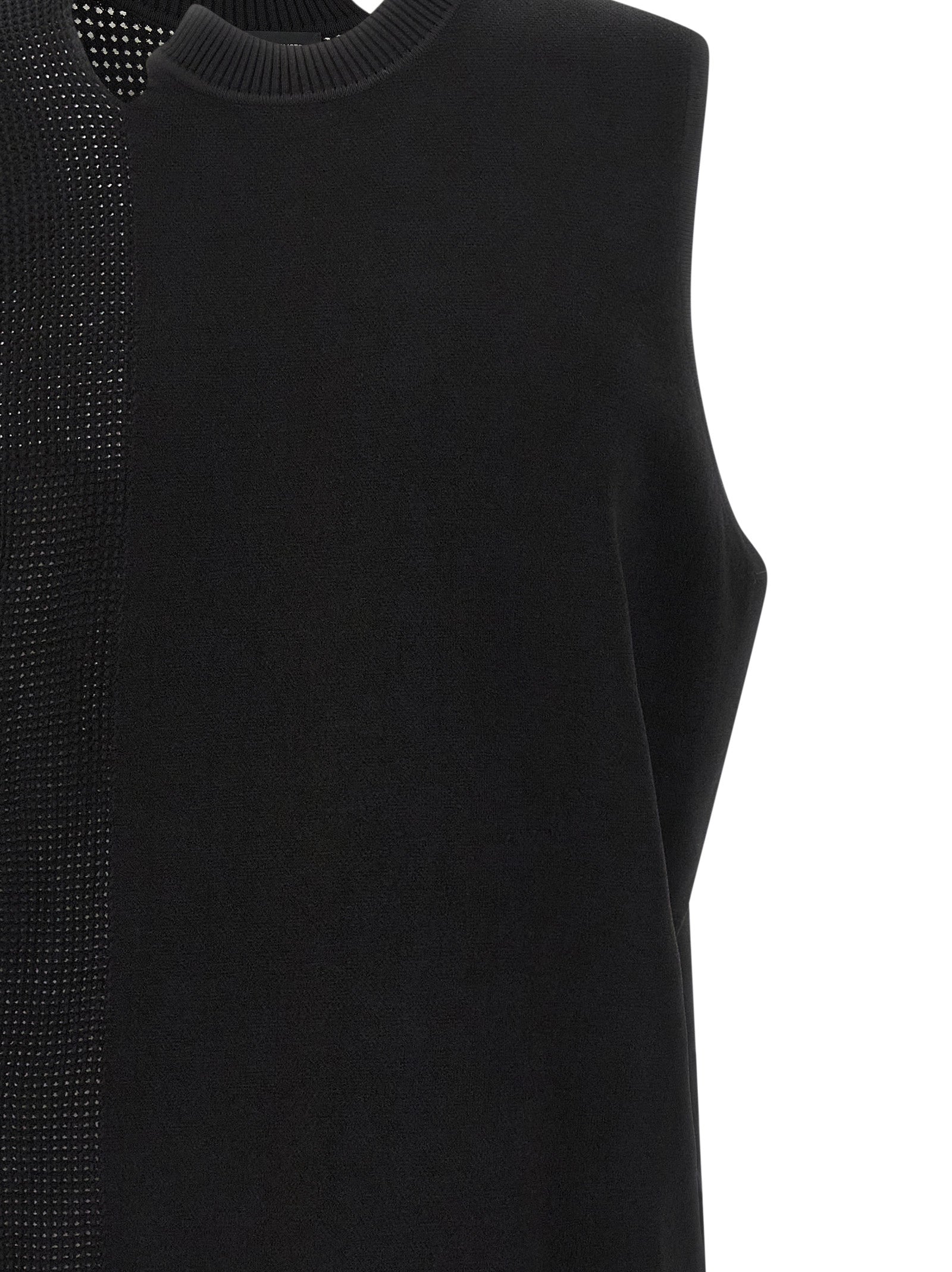 Y-3 Gfx vest Black Rayon Gilet