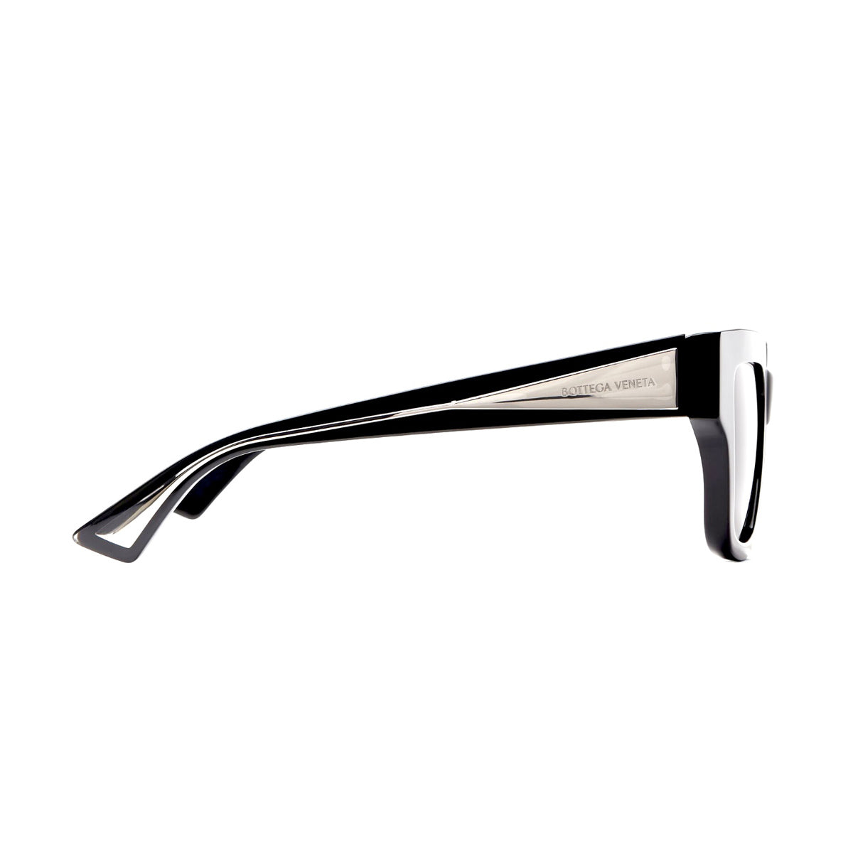BV1276S Tri-Fold-LINE NEW CLASSIC 001 Nero Recycled Acetate Occhiali Sole