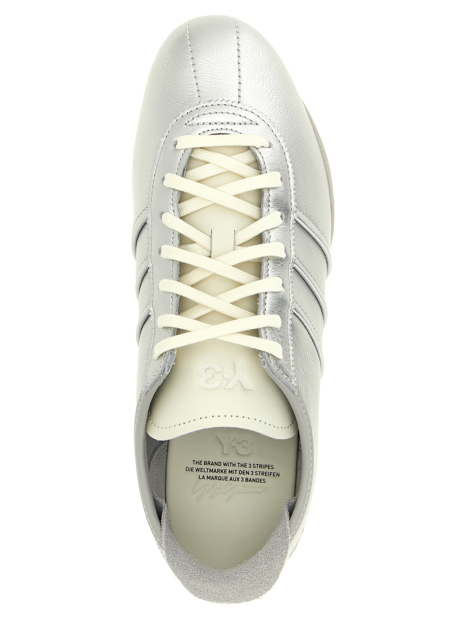 Y-3 Tokyo sneakers Silver Calfskin Leather (bos Taurus)