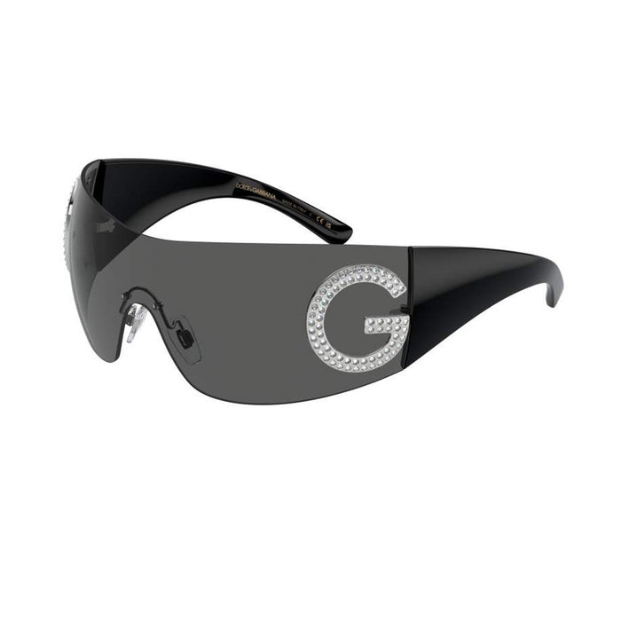 DG2298B 05-87 Nero Acetate Occhiali Sole