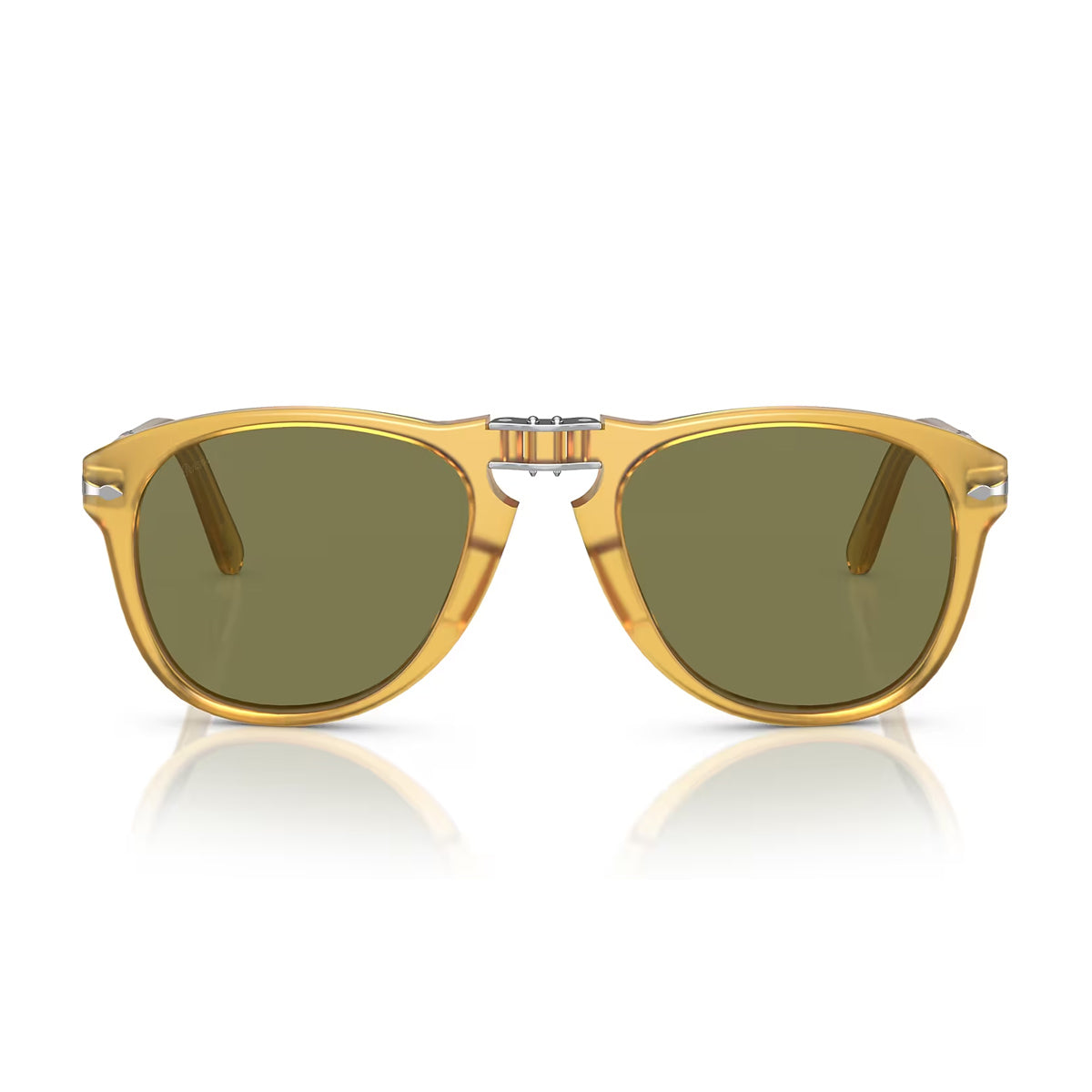 PO714SM 204-P1 Beige Celluloid Occhiali Sole