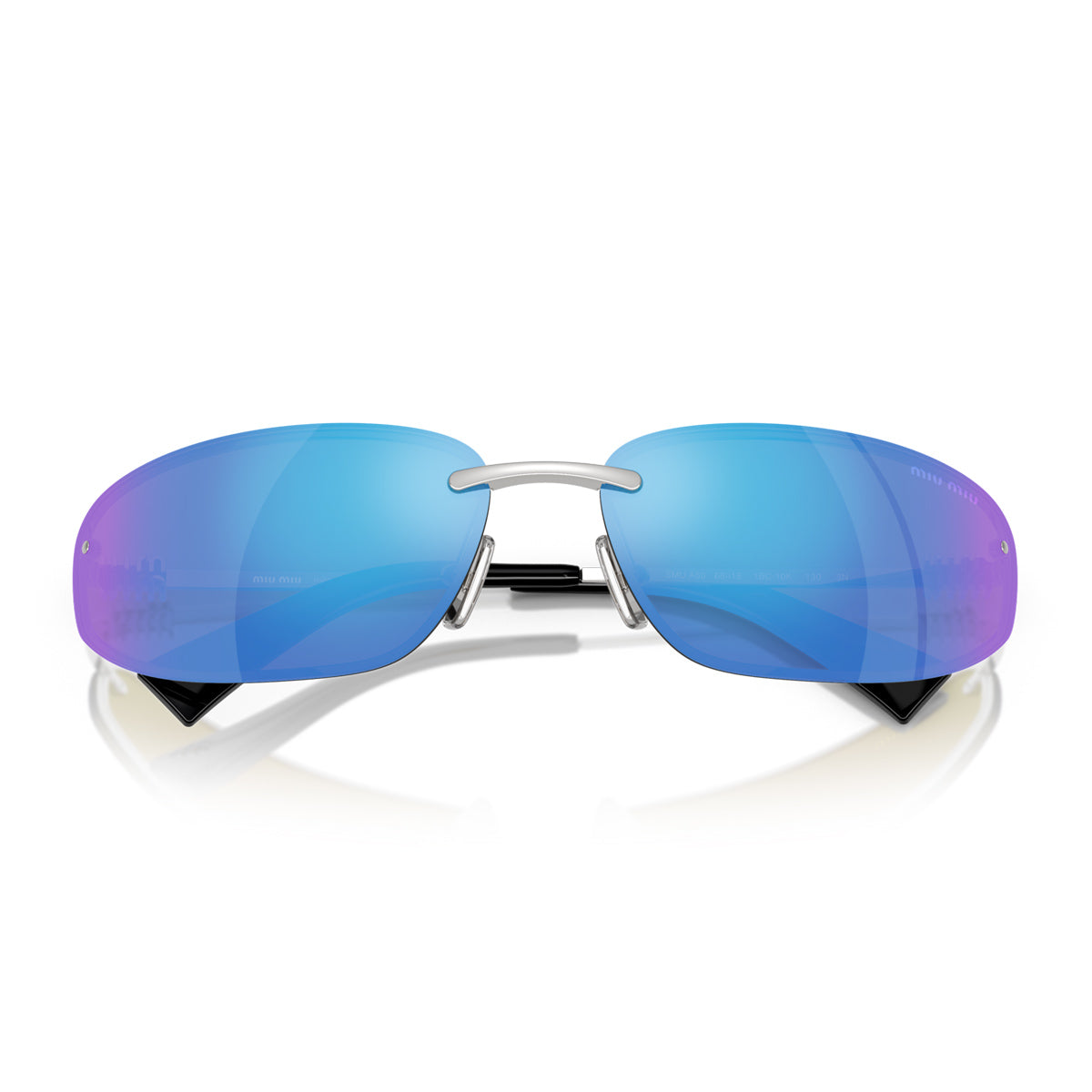 Miu 0MU A50S 1BC10K Argento Metal Occhiali Da Sole