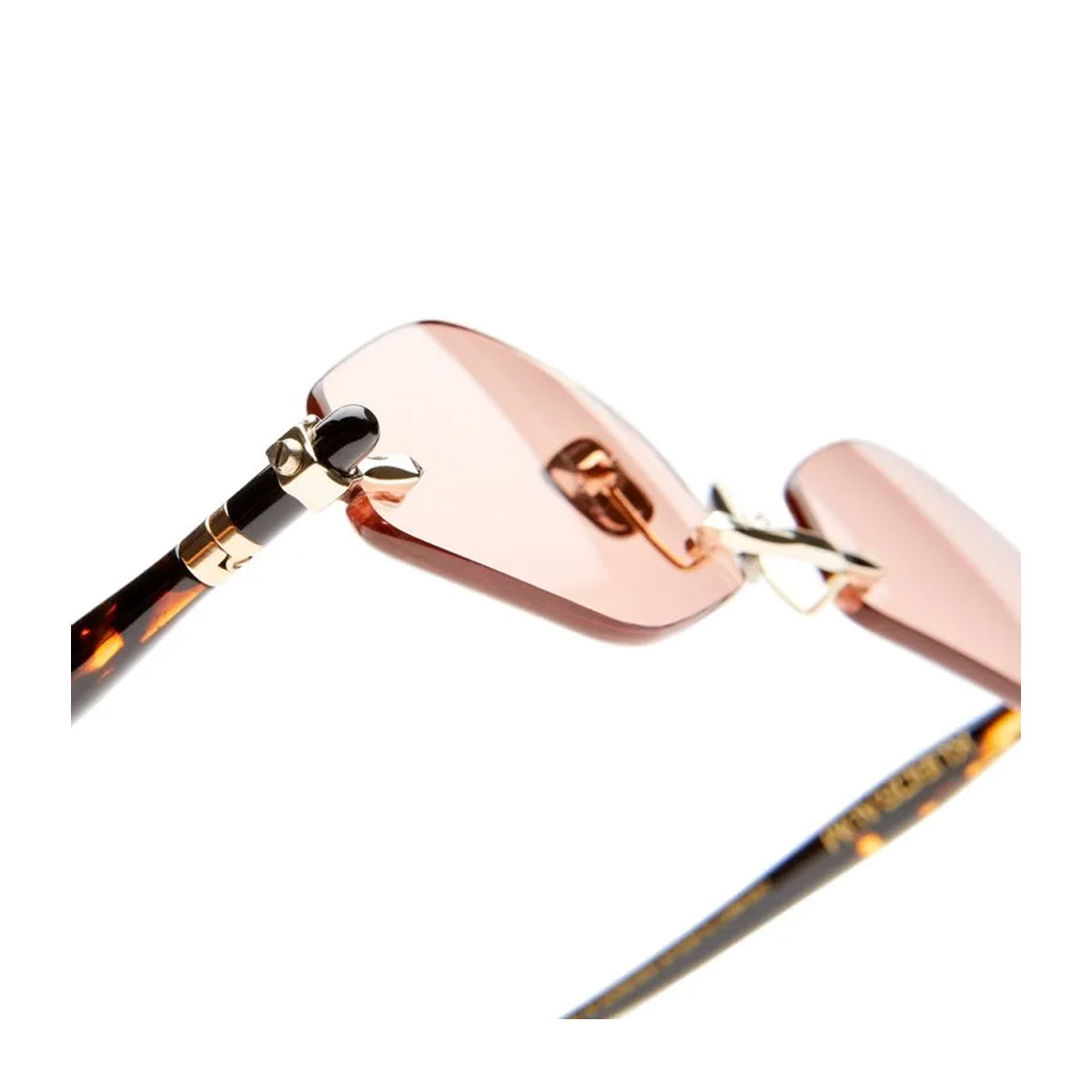 Kuboraum Maske P60 LG HB Light Gold- Havana Oro Acetate/ Metal Occhiali Da Sole