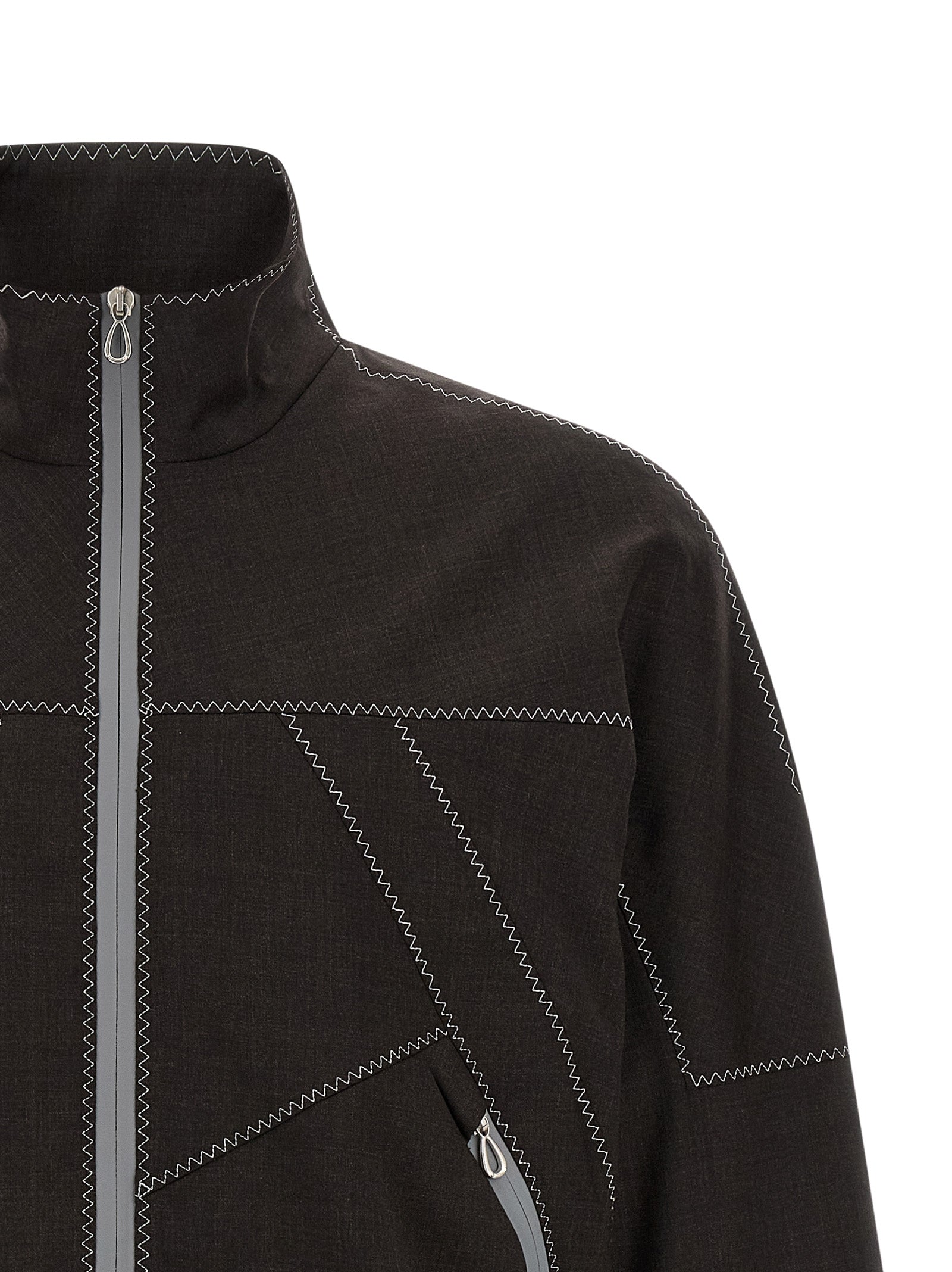 Fosco jacket Brown Virgin Wool Down Jacket, Parka, Casual