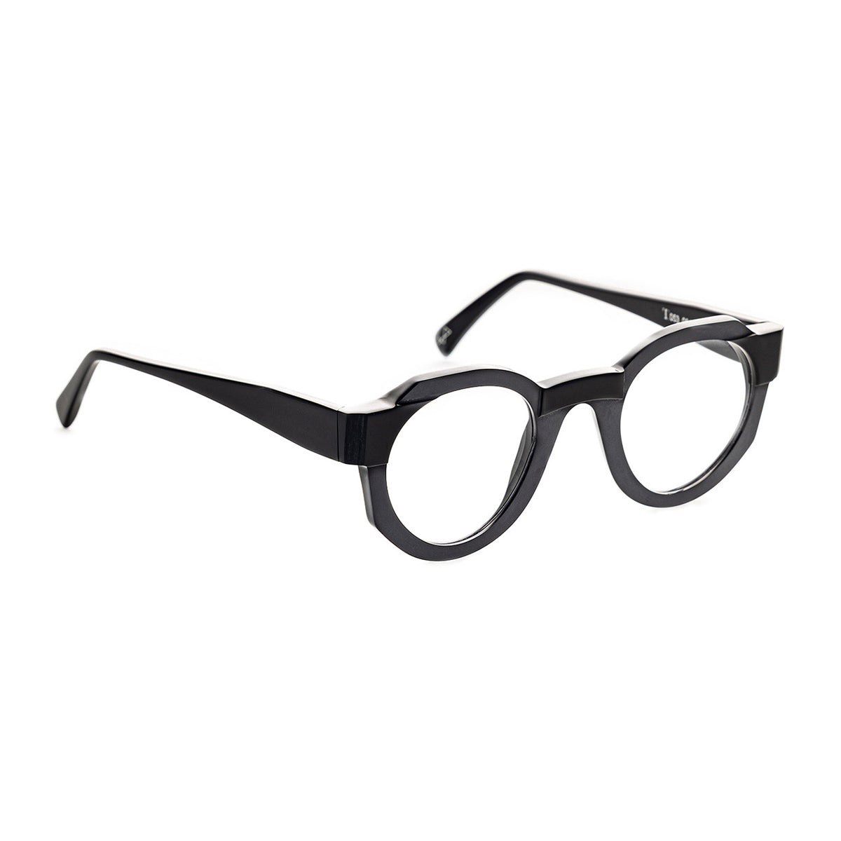 Costantino Toffoli T053 001 Nero Matte Celluloid Occhiali Da Vista