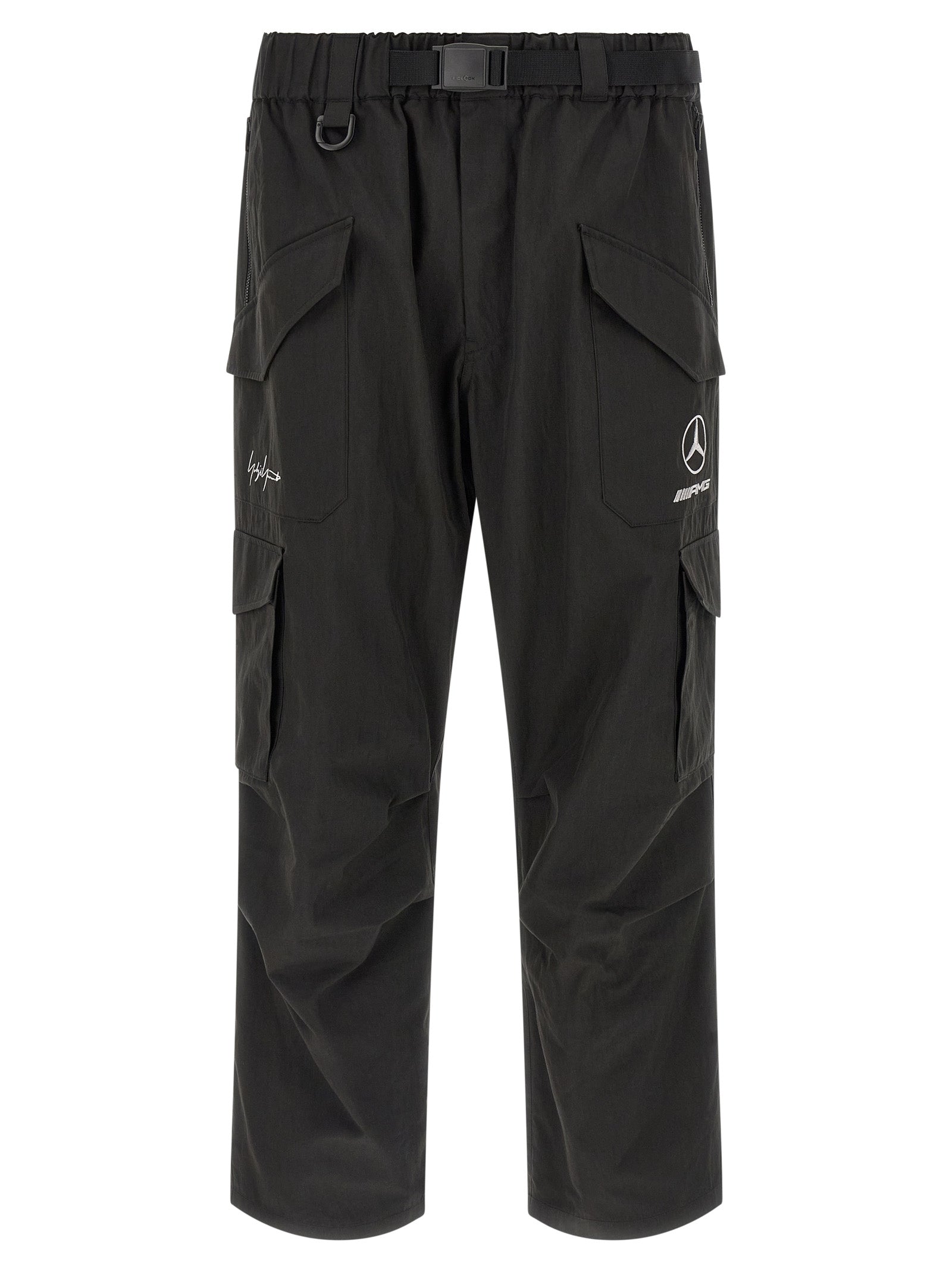 F1 Cargo Pants Y-3 X Mercedes Amg Petronas Black Cotton