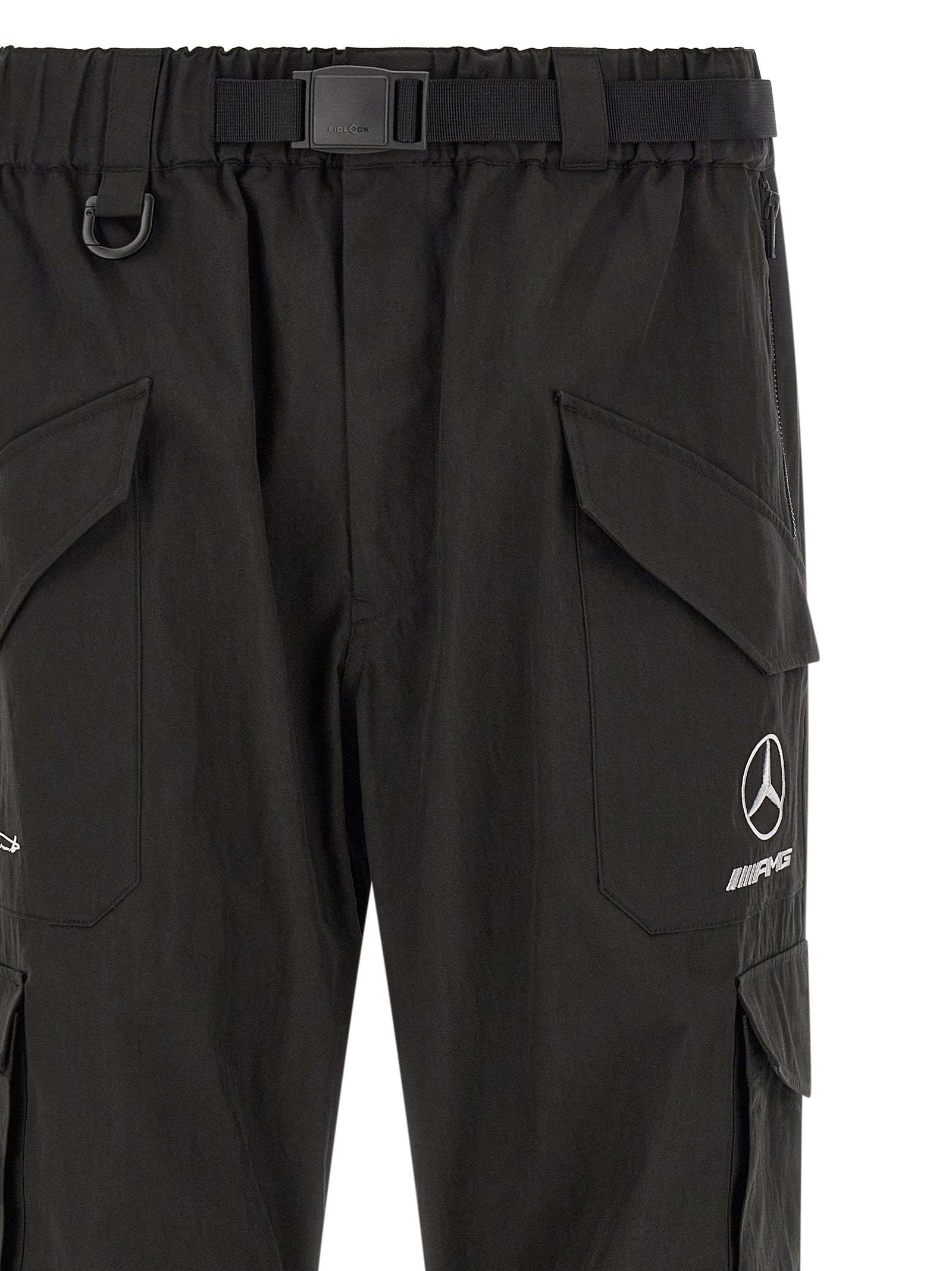 F1 Cargo Pants Y-3 X Mercedes Amg Petronas Black Cotton