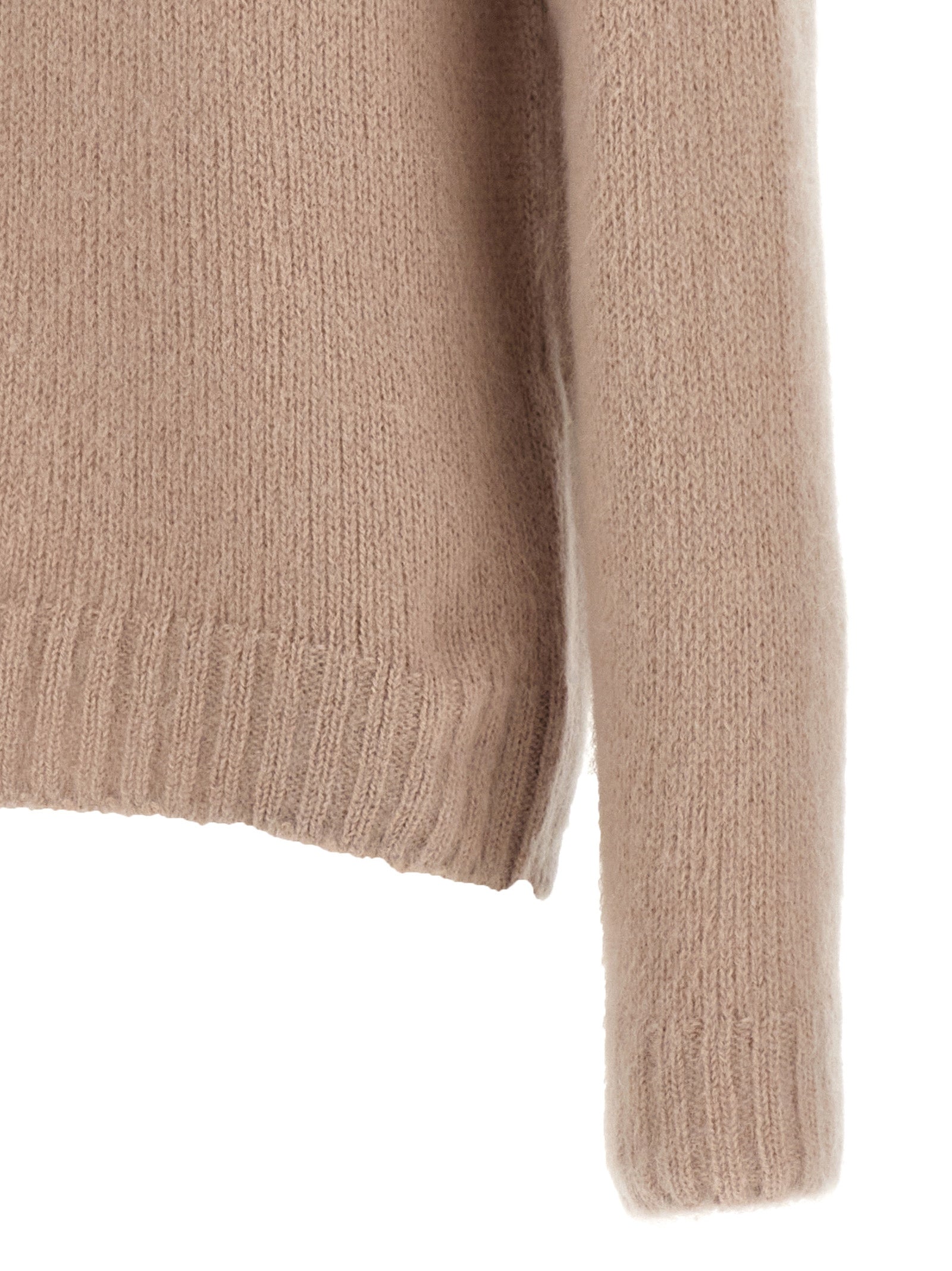 Mohair sweater Pink Wool Mh Polyamide Sweater, Cardigans