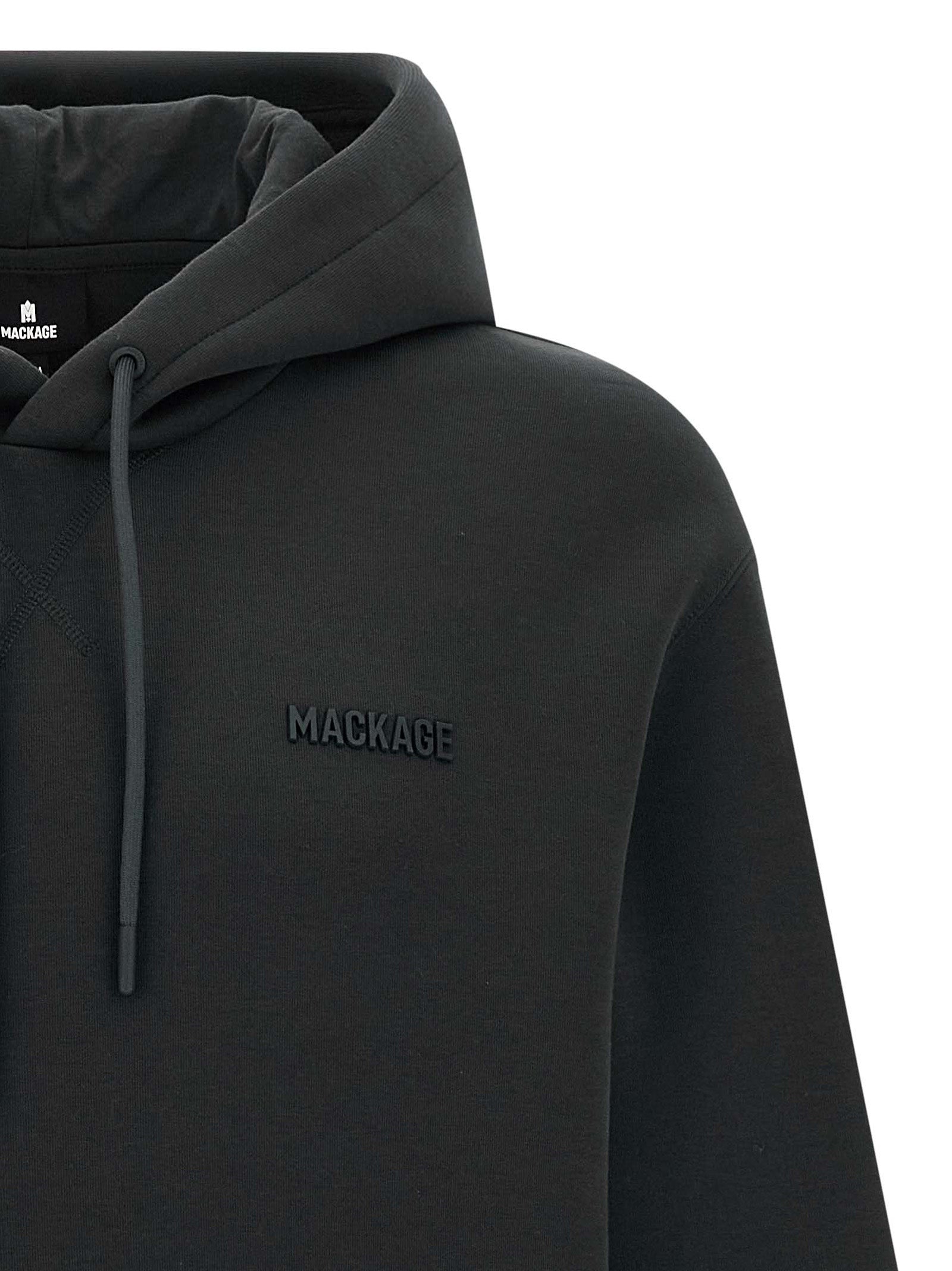 Krystian hoodie Black Cotton Sweatshirt