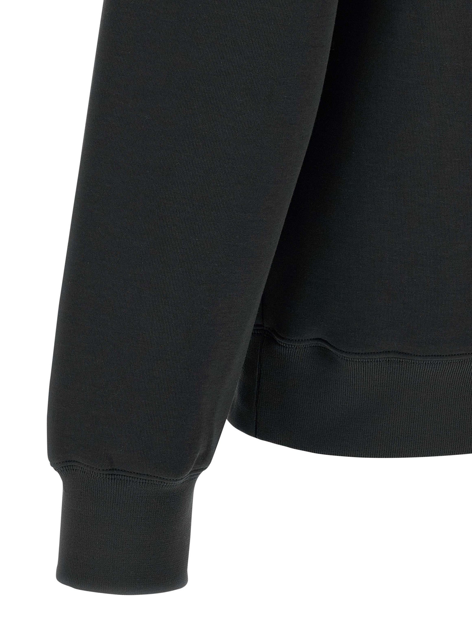 Krystian hoodie Black Cotton Sweatshirt