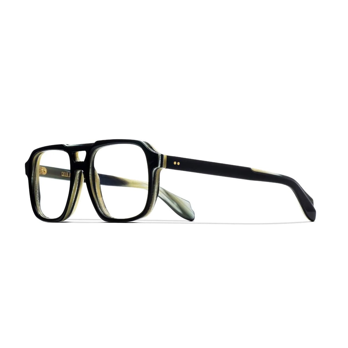Cutler And Gross 1394 05 BLACK ON HAVANA Nero Acetate Occhiali Da Vista