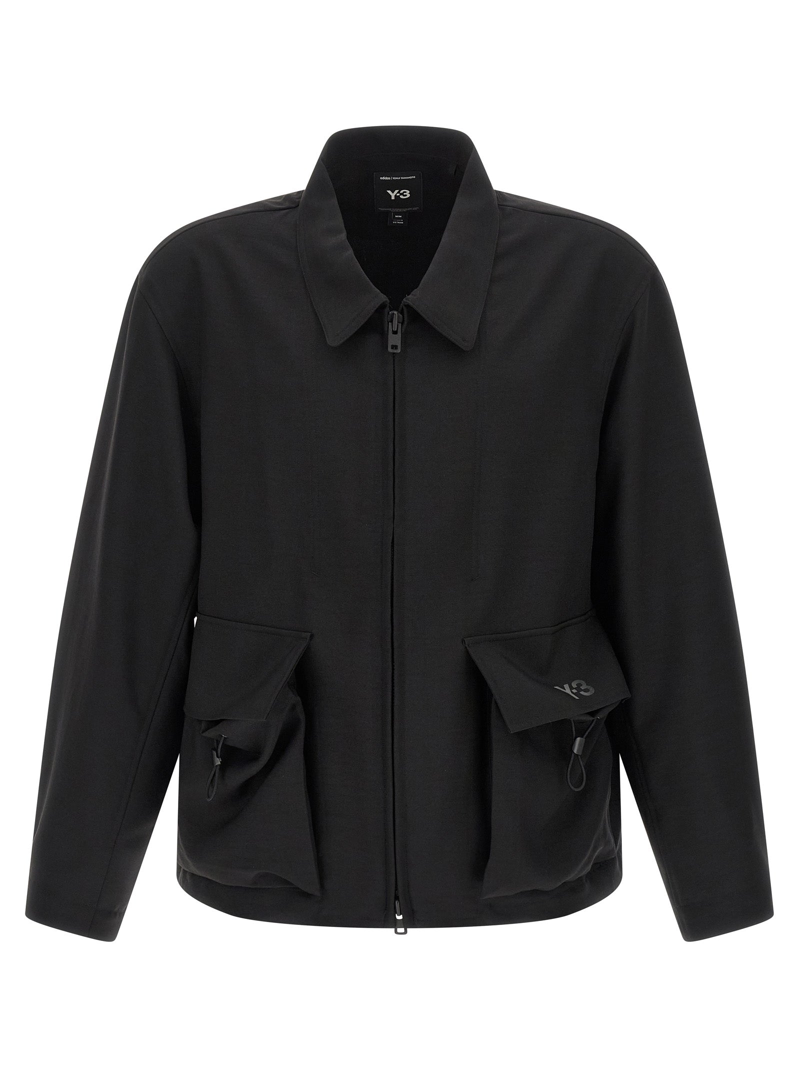 Y-3 Sport Uniform blouson Black Polyester Down Jacket, Parka, Casual Jackets