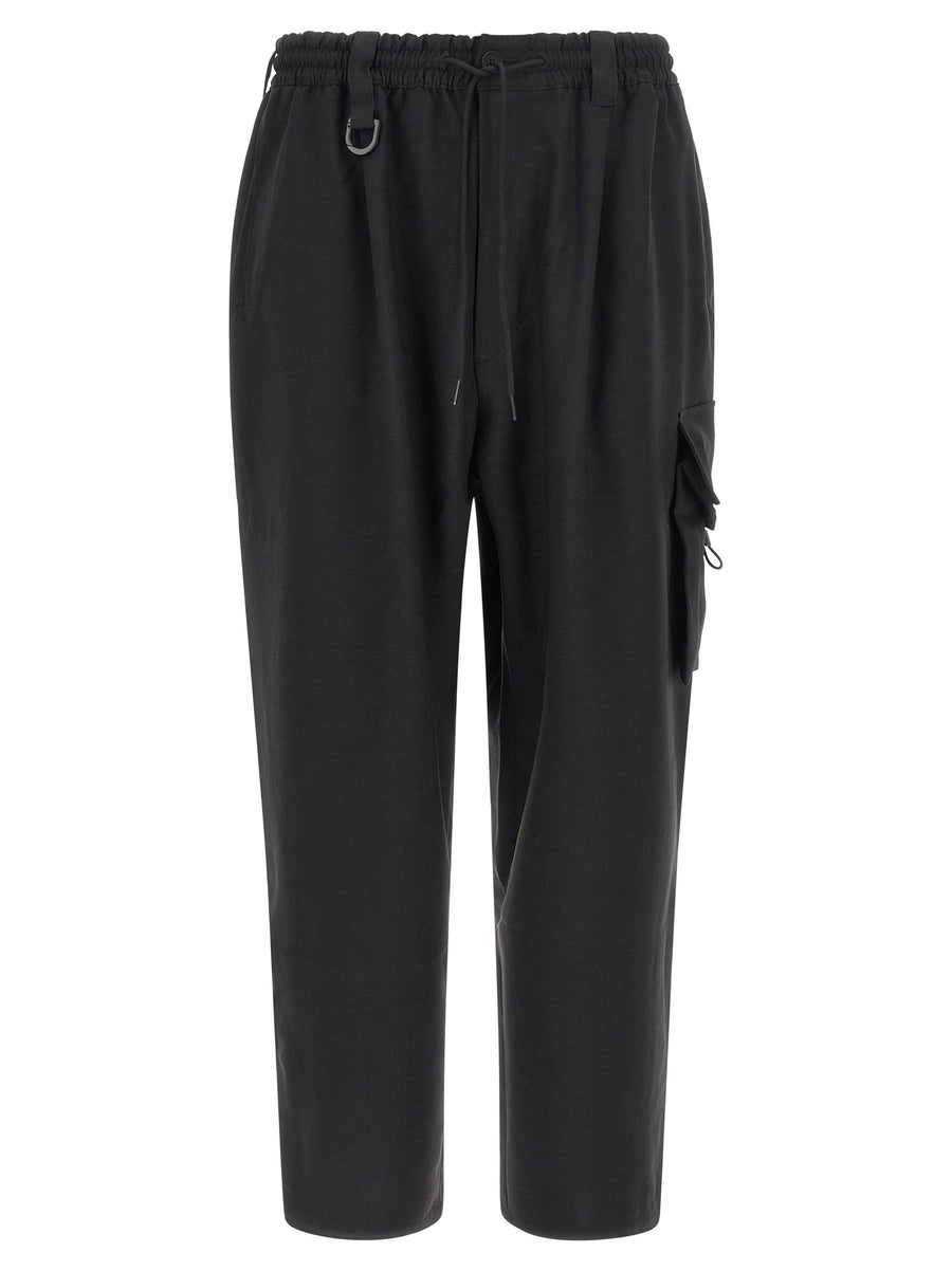 Y-3 Sport Uniform Cargo Pants — Black