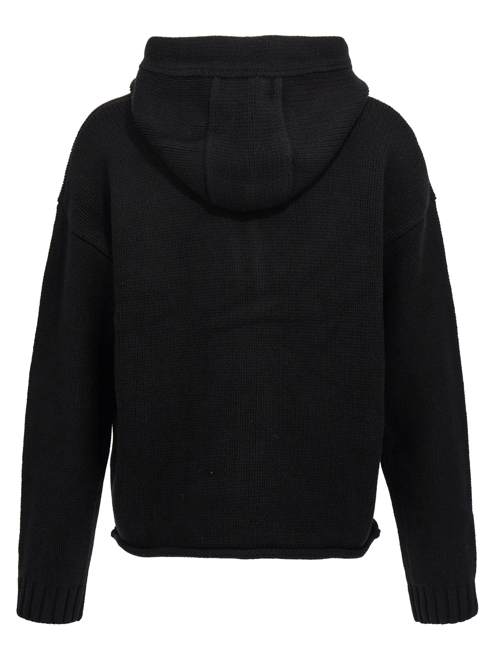 Anchor JWA hoodie Black Wool Sweatshirt
