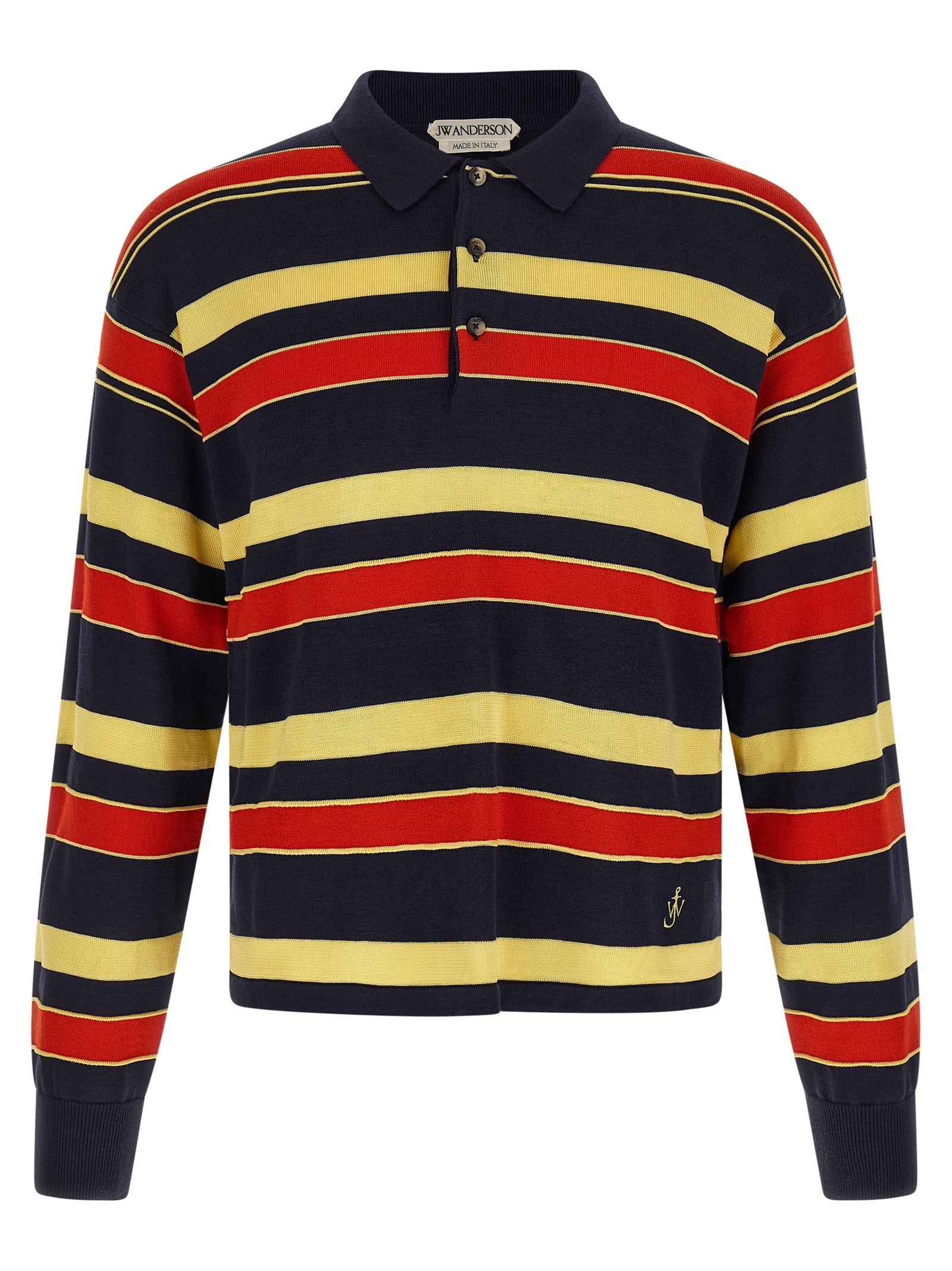 Knitted polo shirt Multicolor