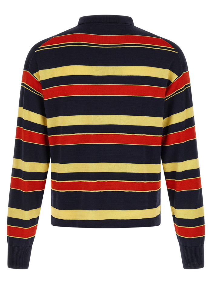 Knitted polo shirt Multicolor