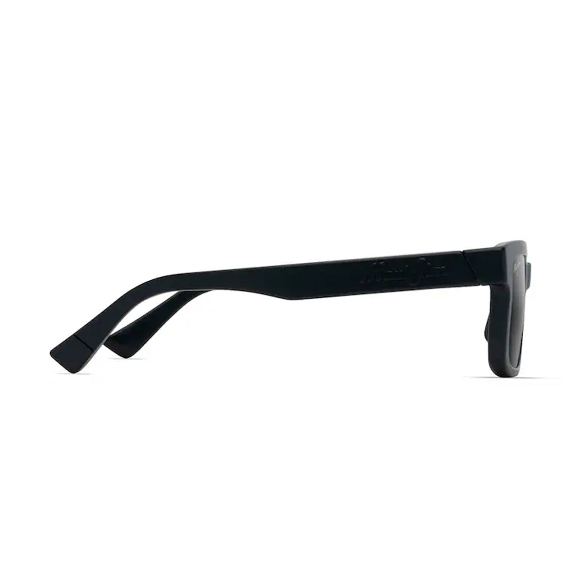 Maui Jim HIAPO Asian Fiit grey matte black Nero Acetate Occhiali Sole