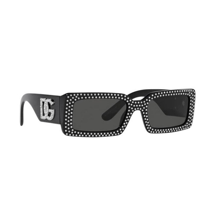 DG4447B 501-87 Nero Acetate Occhiali Sole