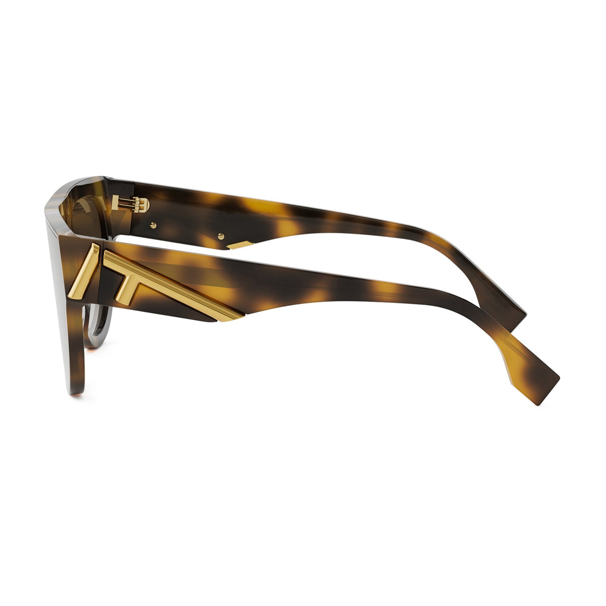 FE40150I 53F Havana Marrone Acetate Occhiali Da Sole