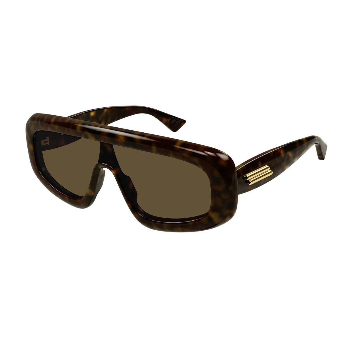 BV1281S LINE NEW CLASSIC 002 Havana Brown Marrone Recycled Acetate Occhiali Da Sole