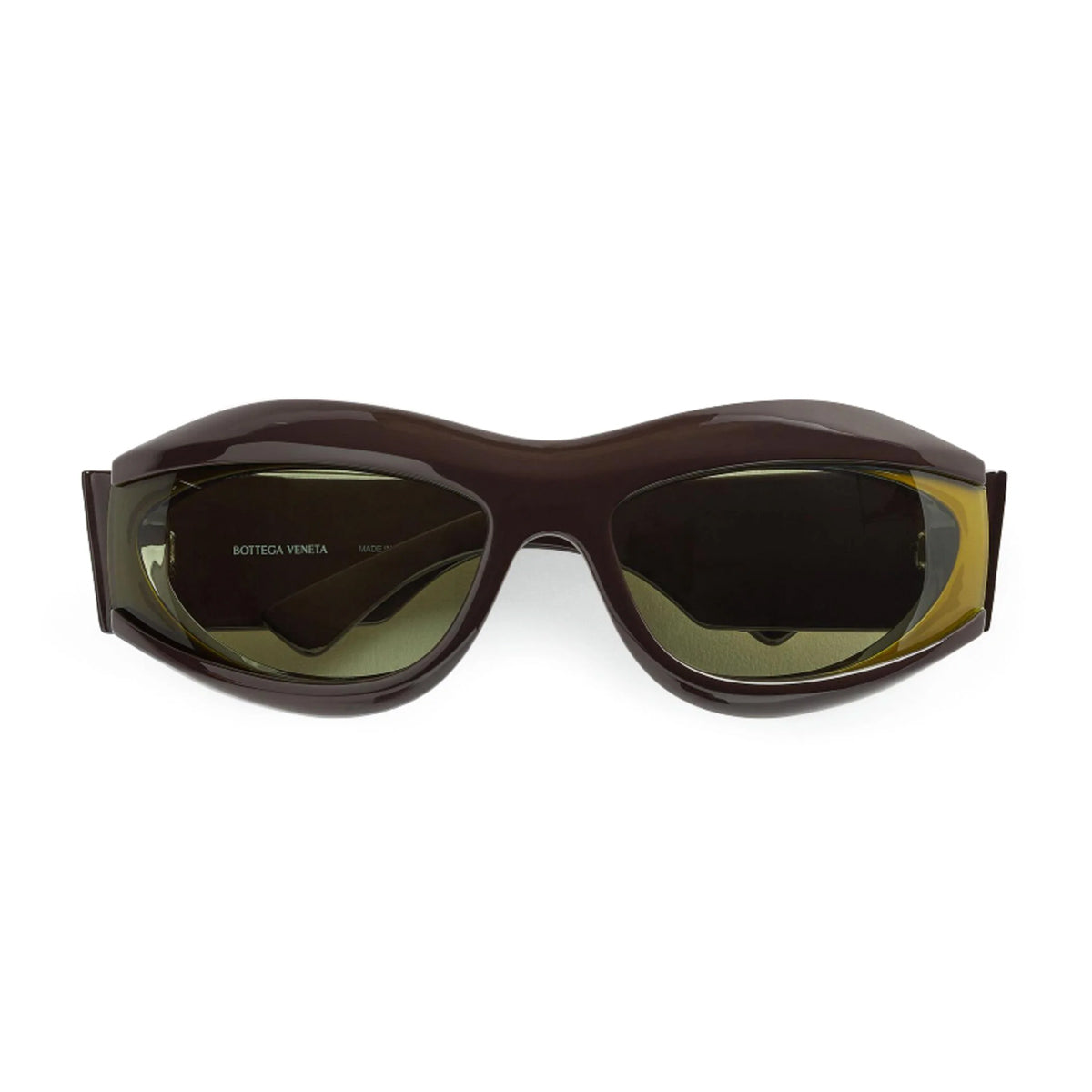 BV1244S LINE UNAPOLOGETIC 002 brown green Marrone Injected Acetate Occhiali Da Sole