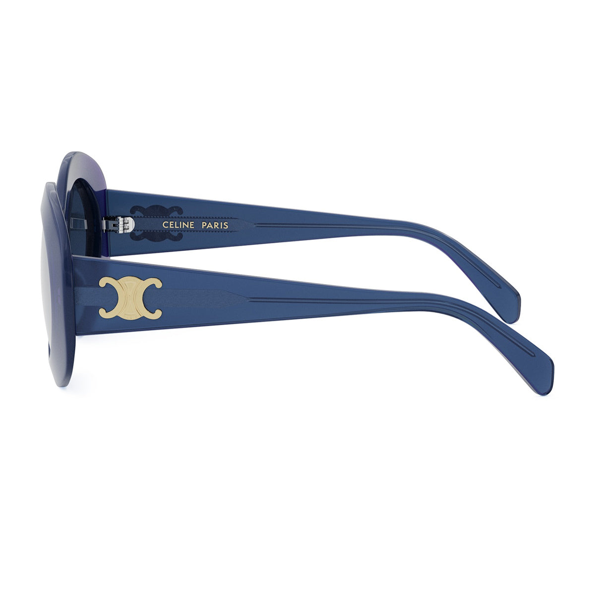 Celine CL40292U Triomphe 90V Blue Blu Acetate Occhiali Da Sole