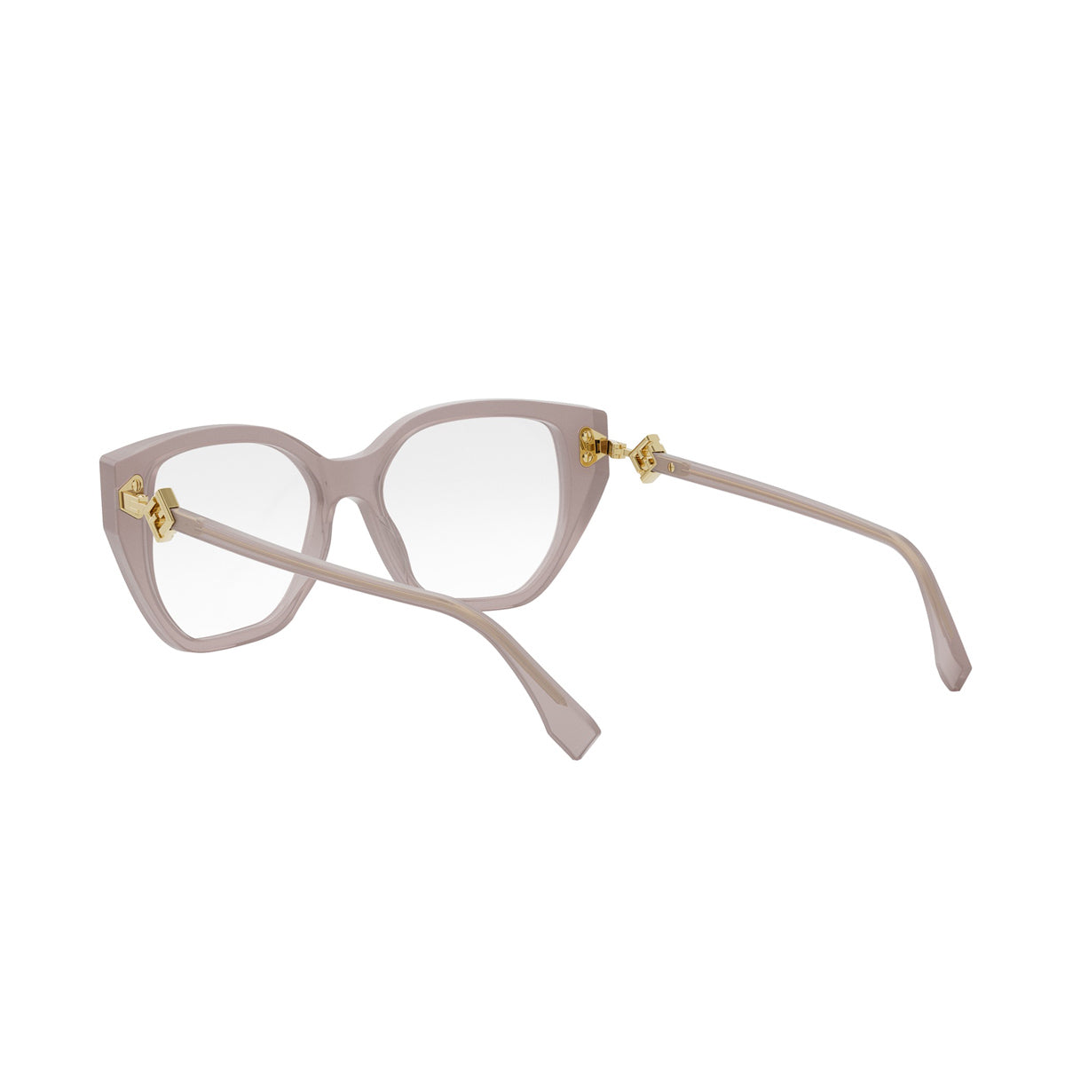Fendi FE50100I FF DIAMONDS 072 Rosa Chiaro Acetate Occhiali Da Vista