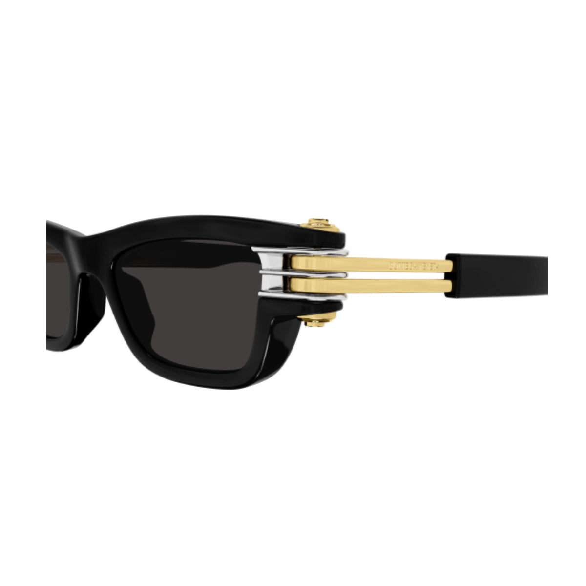 BV1308S LINE UNAPOLOGETIC 001 Black Gold Nero Injected Acetate Occhiali Da Sole