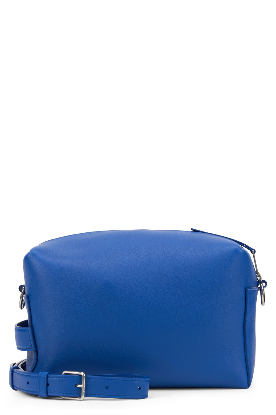 Shoulder Bag Take Away Blue Leather Calf Skin