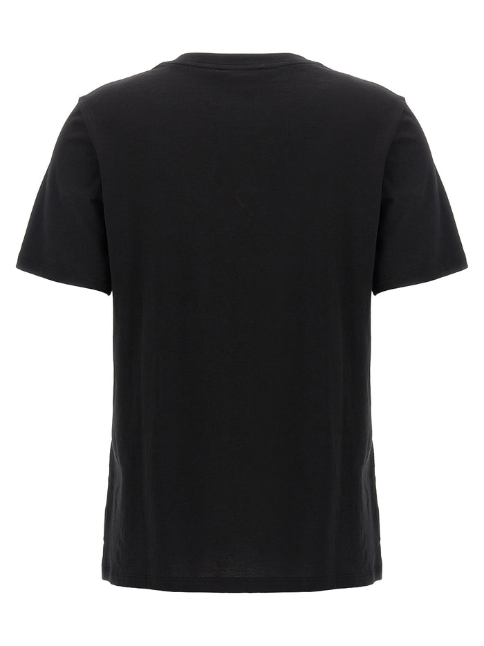 Basic t-shirt Black Cotton