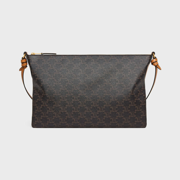 Duo Zipped Bag Miel Beige Hand