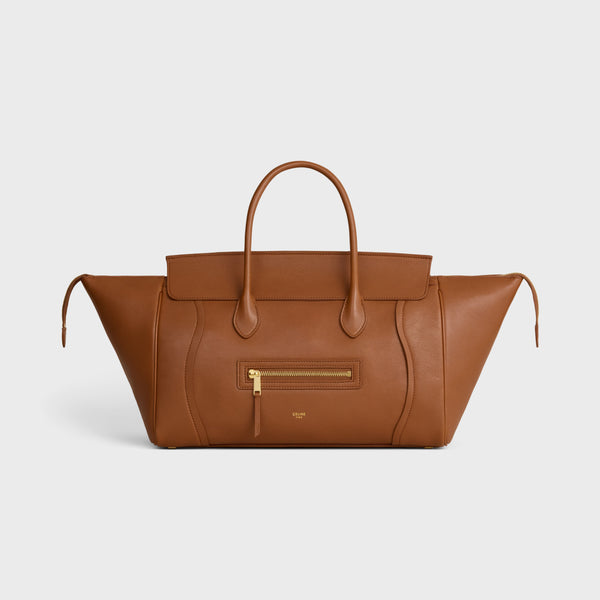 Celine Leather top handle bag in brown