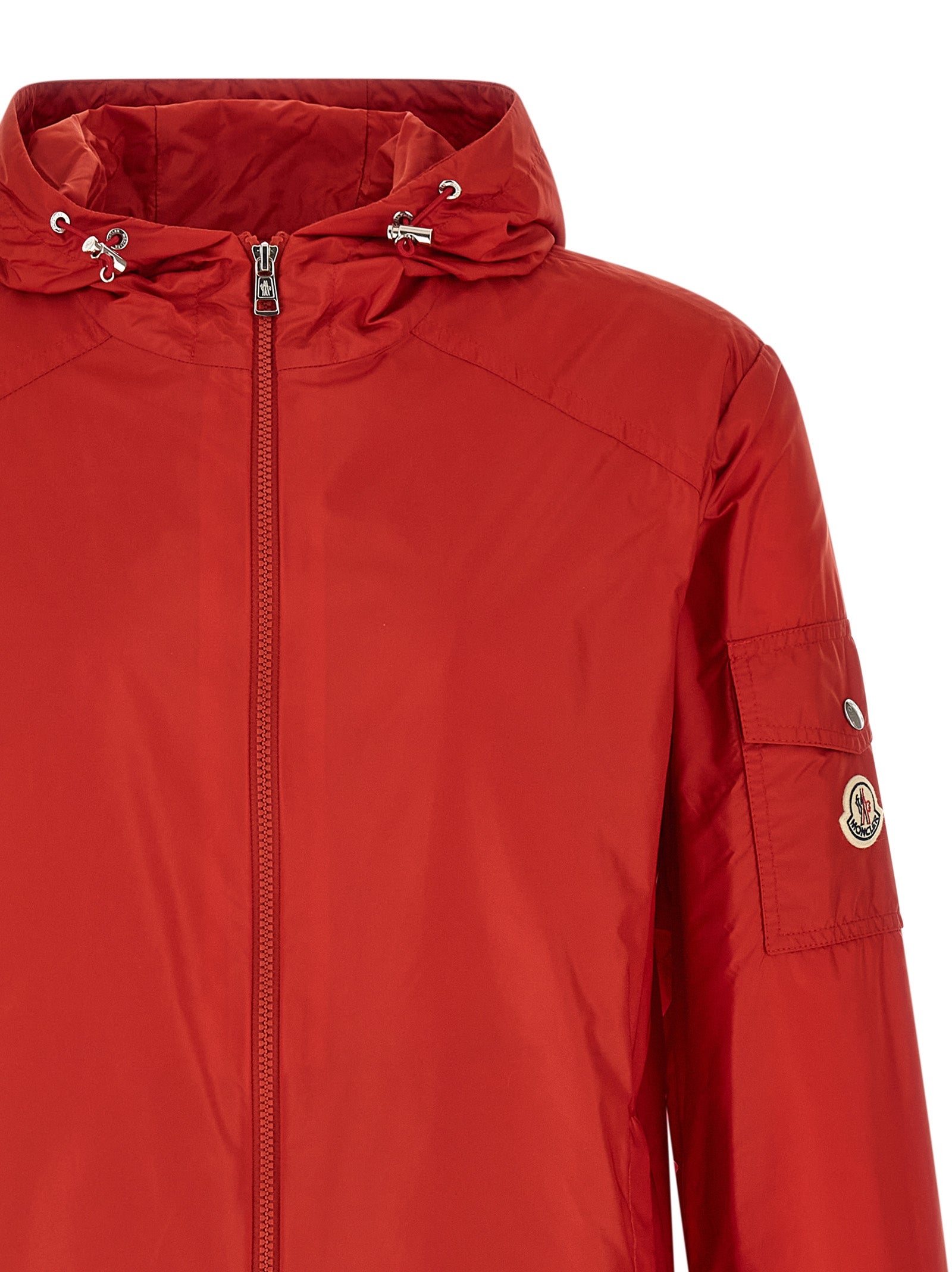 Etiache jacket Red Polyamide Down Jacket, Parka, Casual
