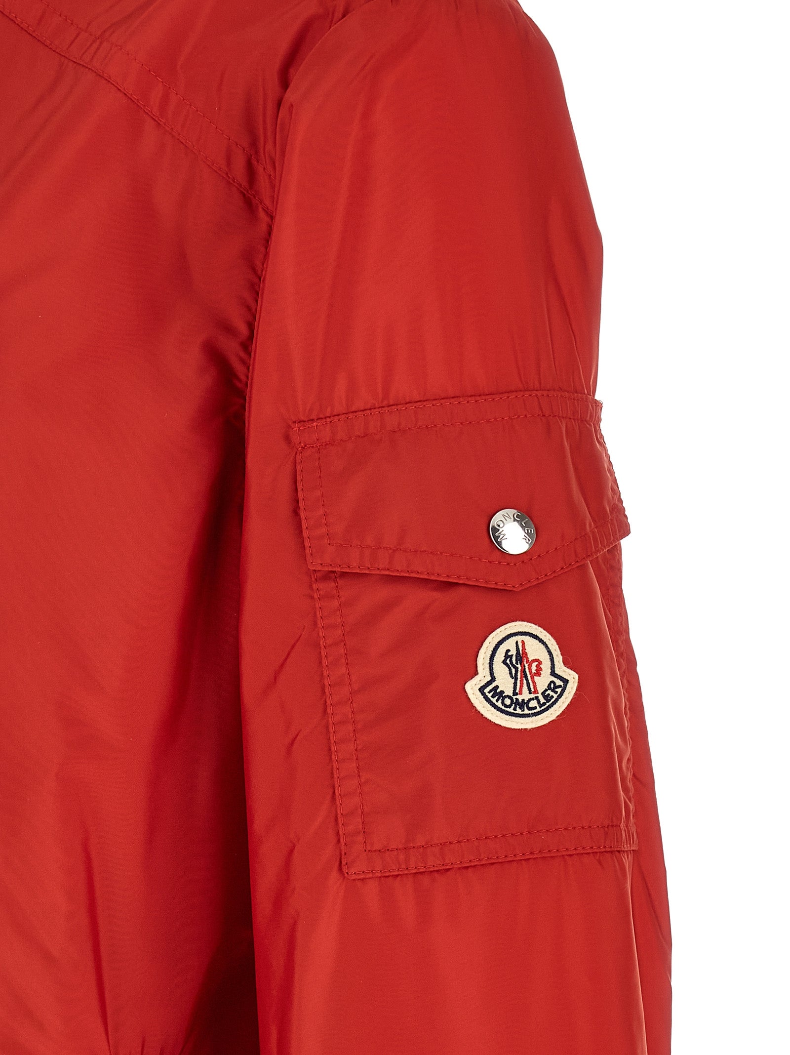 Etiache jacket Red Polyamide Down Jacket, Parka, Casual