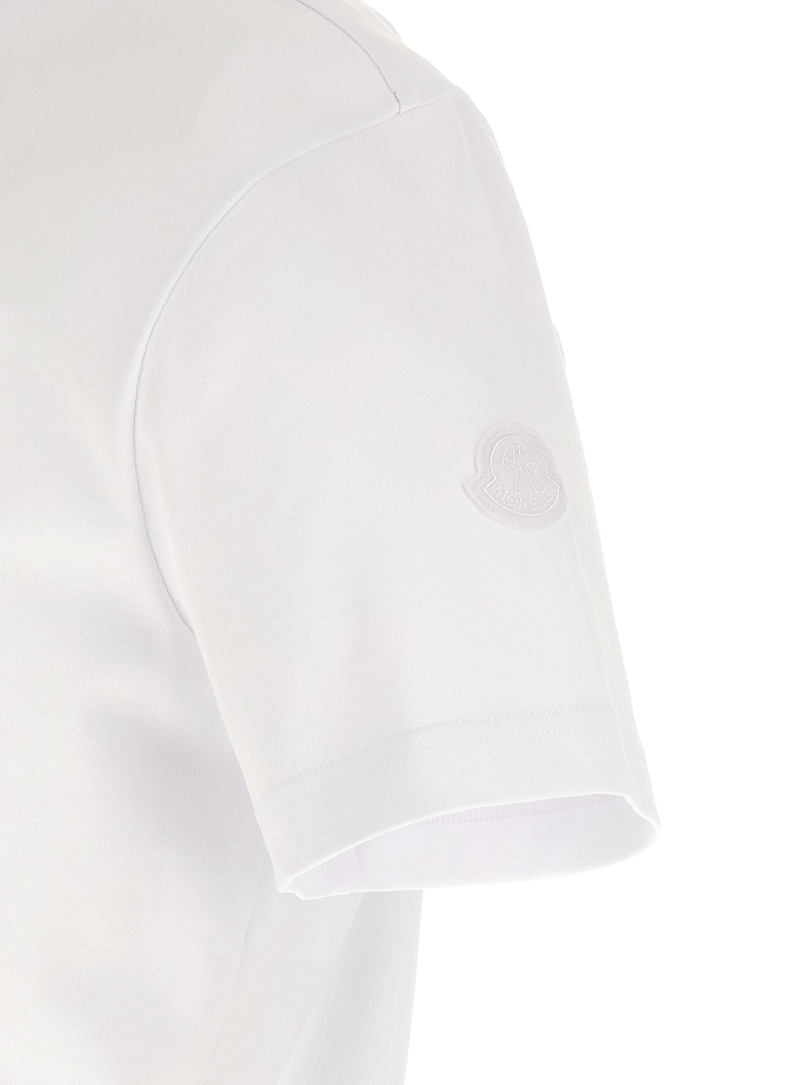 Embroidery t-shirt White Cotton