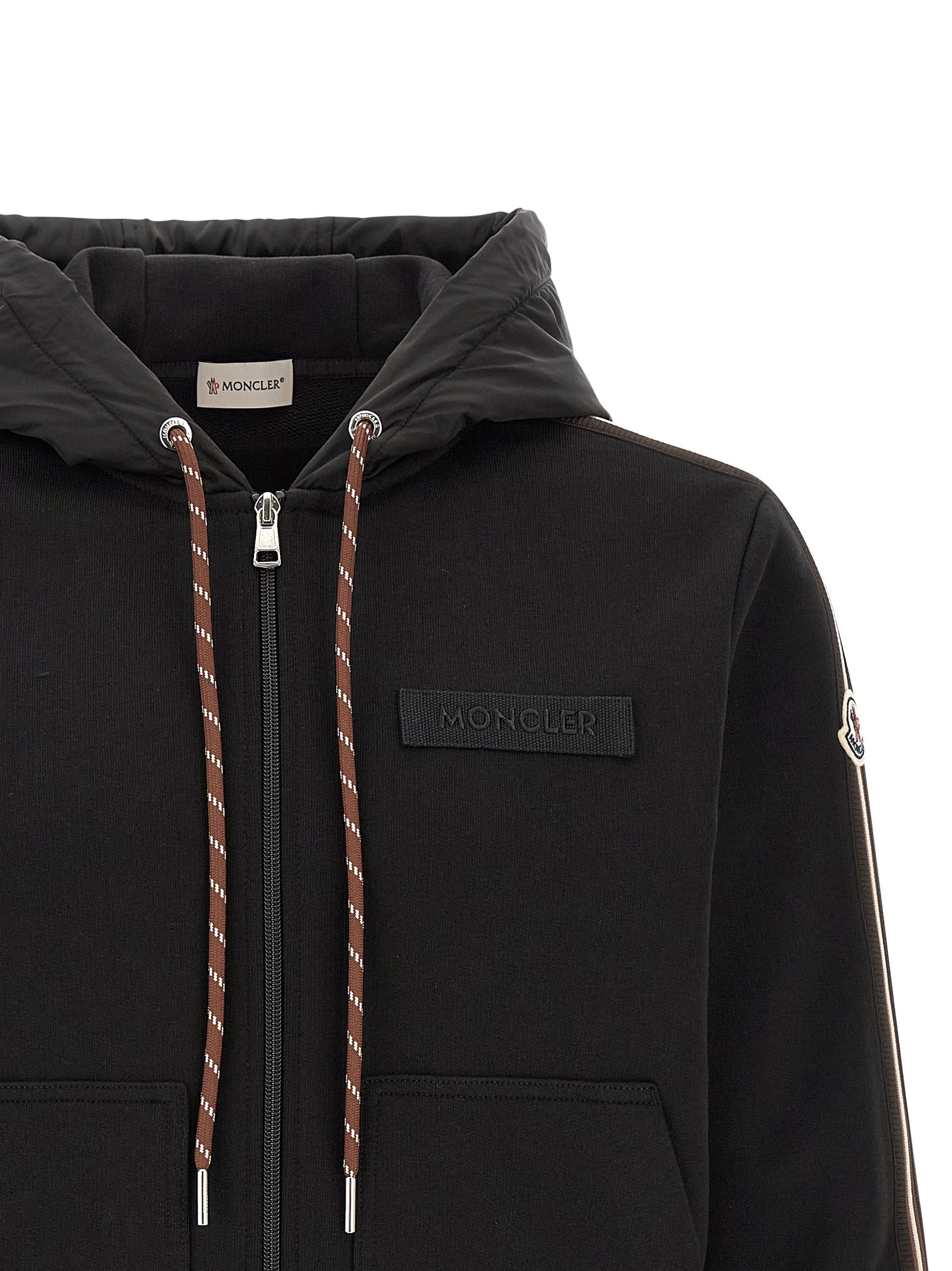 Cotton hoodie Black Polyamide Sweatshirt
