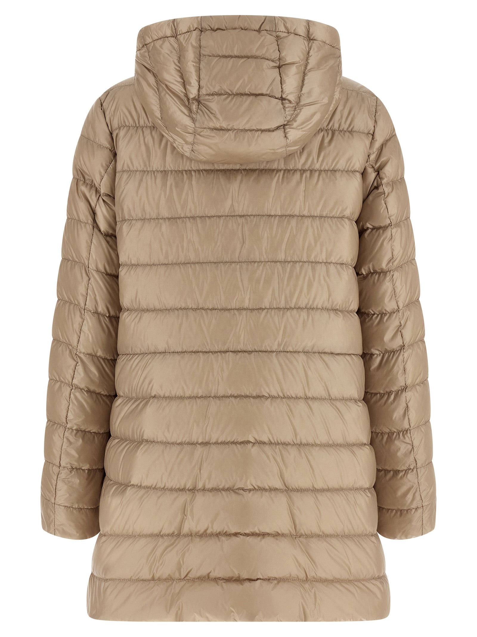 Jasmin down jacket Beige Polyamide Jacket, Parka, Casual