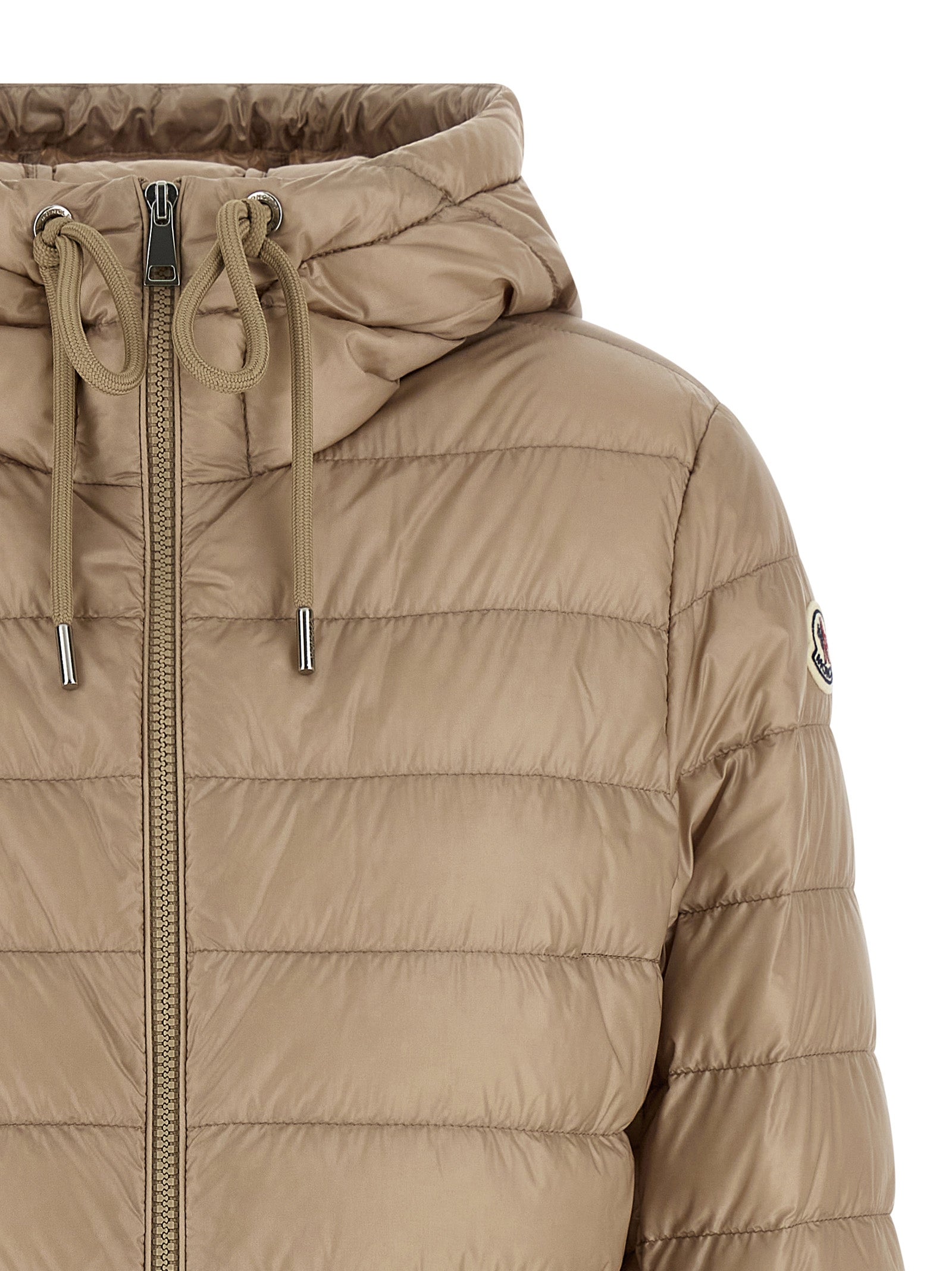 Jasmin down jacket Beige Polyamide Jacket, Parka, Casual