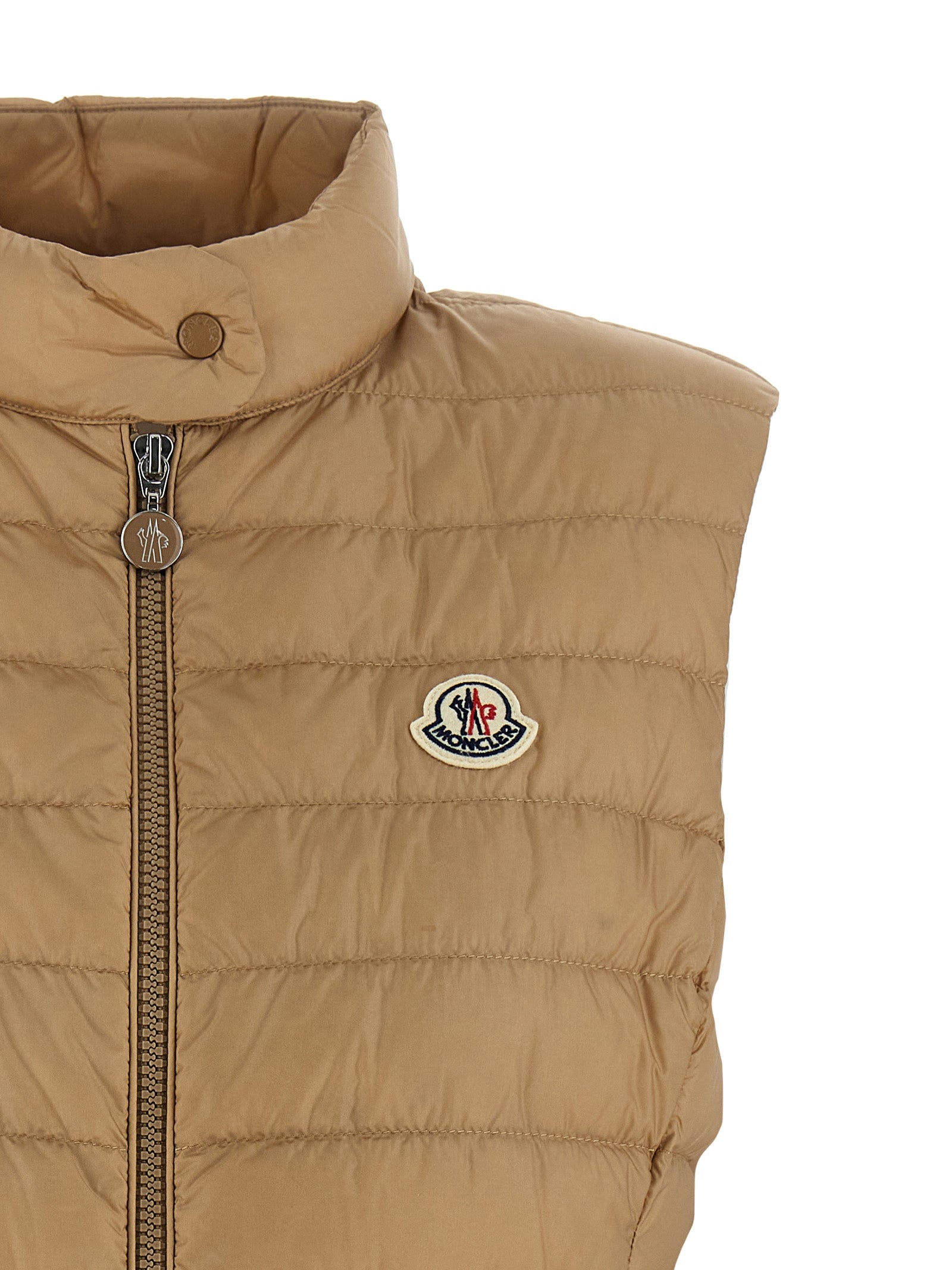 Igens vest Beige Polyamide Gilet