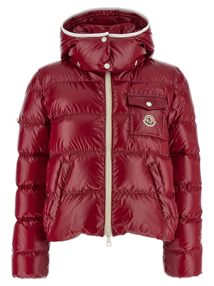 Andro down jacket Red Polyamide Jacket, Parka, Casual