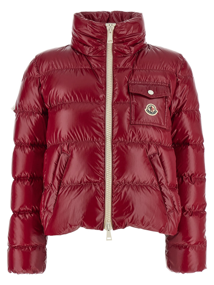 Andro down jacket Red Polyamide Jacket, Parka, Casual