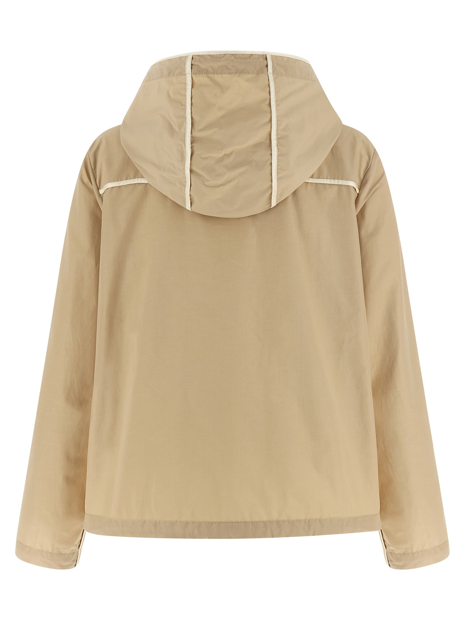 Sarracenia jacket Beige Polyester Down Jacket, Parka, Casual