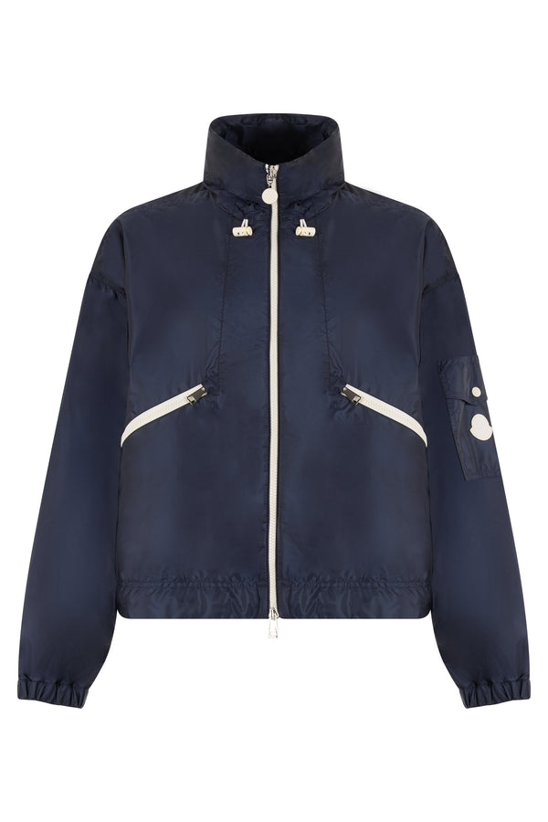 Jacket Marmacy Dark Blue Polyamide Trench & Raincoats