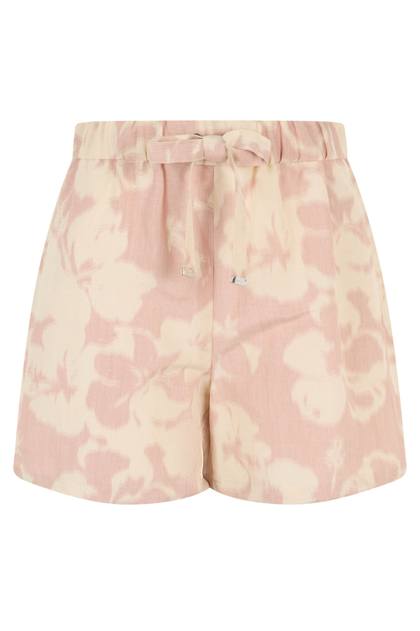 Shorts Beige Polyester
