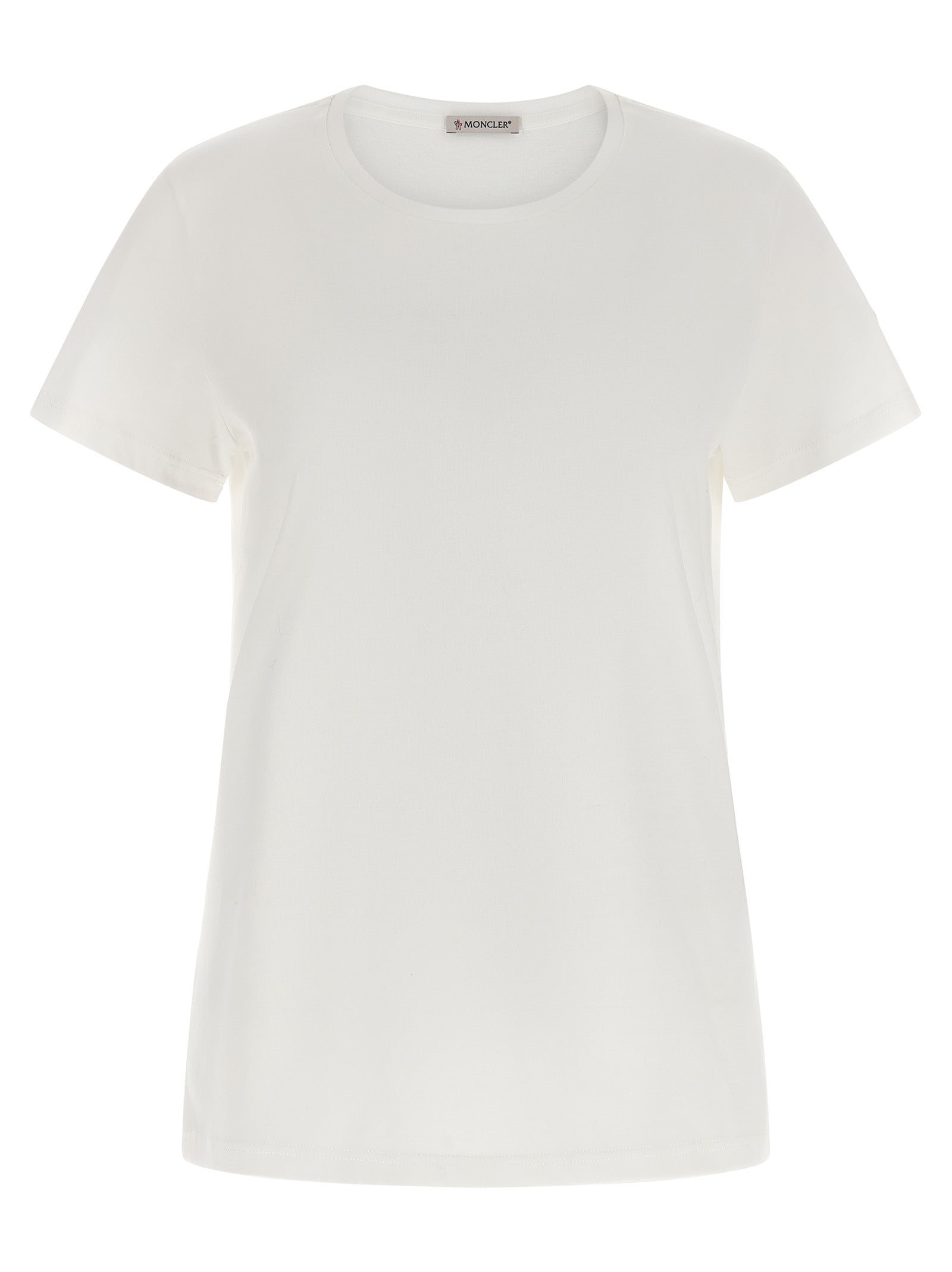 Logo patch t-shirt White Cotton